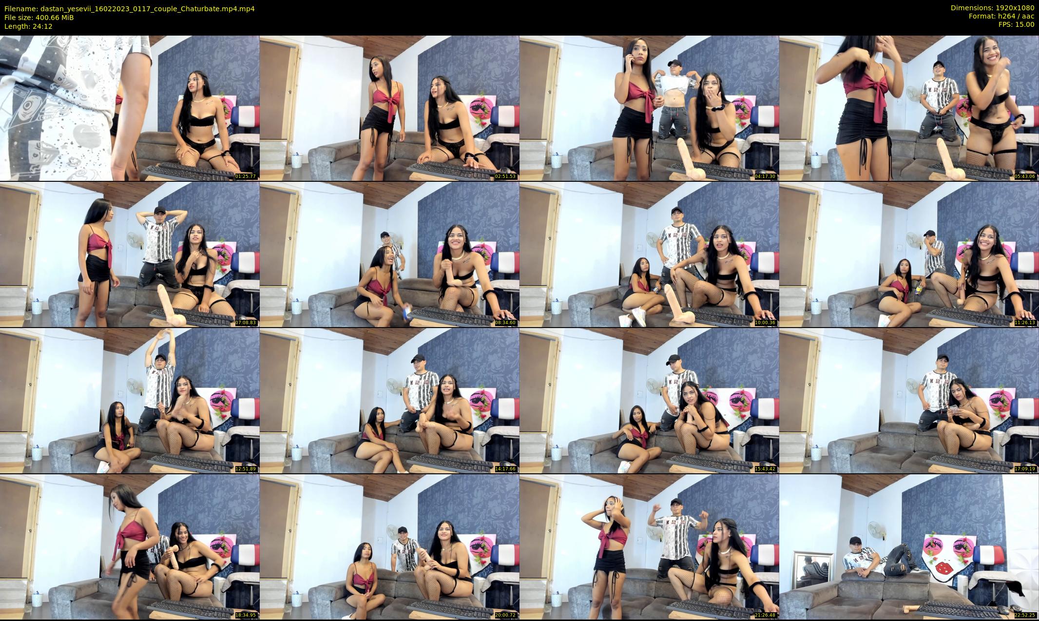 dastan_yesevii — 25 minute Chaturbate couple cam show recording, 1080p, Feb 16, 2023