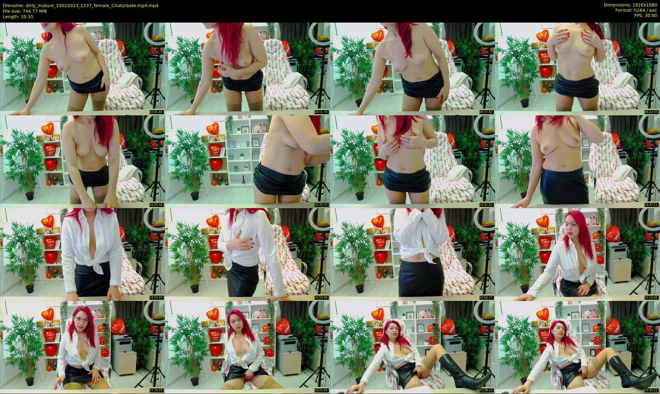 dirty_mature — 36 minute Chaturbate female cam show recording, 1080p, Feb 15, 2023