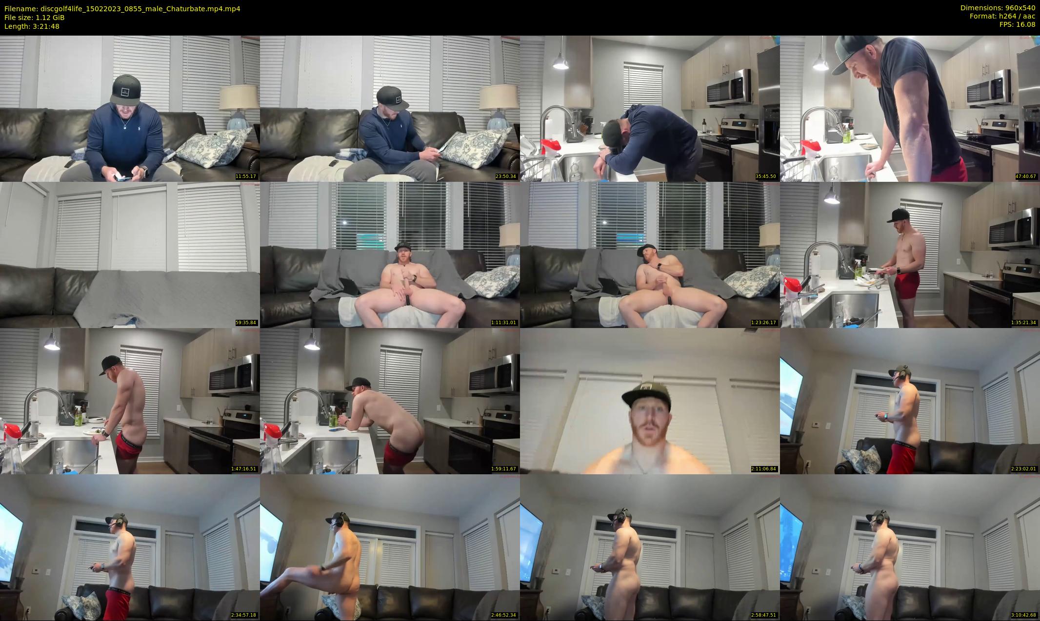 discgolf4life — 202 minute Chaturbate male cam show recording, 480p, Feb 15, 2023