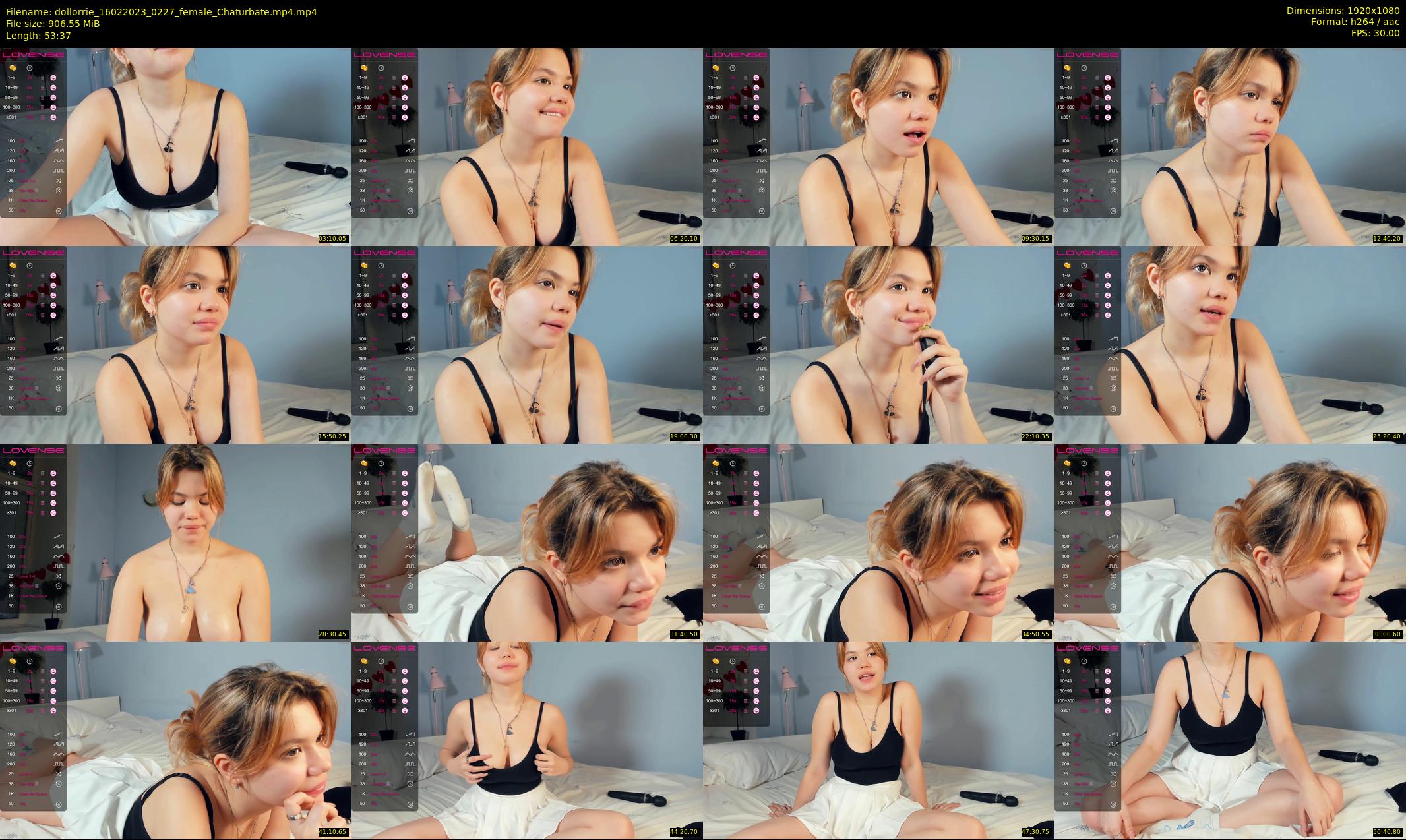 dollorrie — 54 minute Chaturbate couple cam show recording, 1080p, Feb 16, 2023