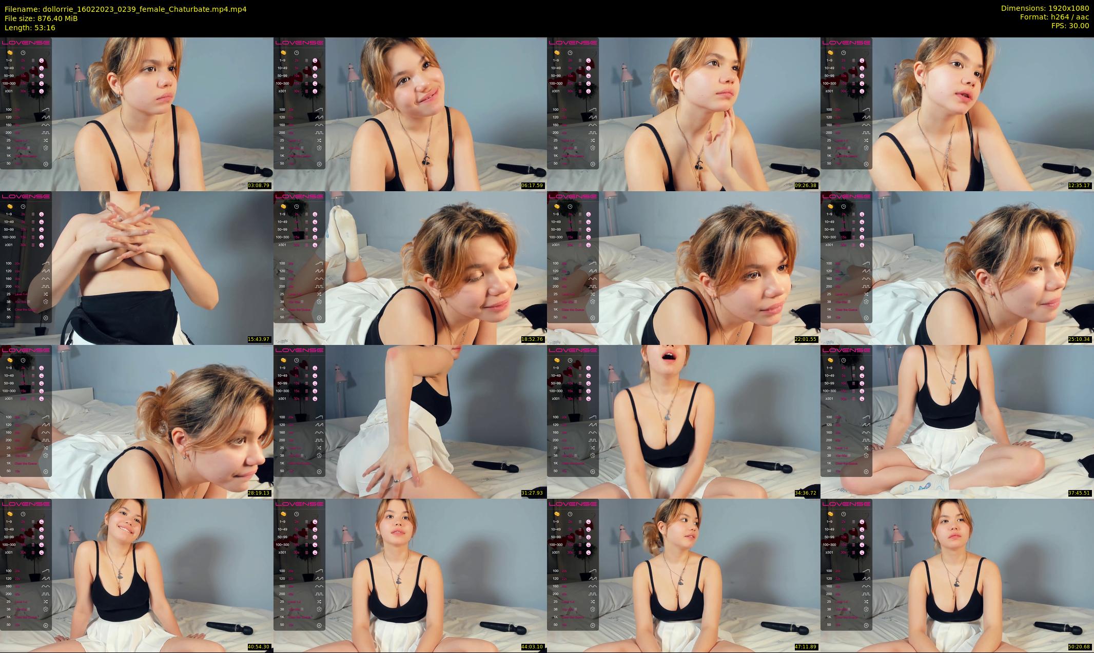 dollorrie — 54 minute Chaturbate couple cam show recording, 1080p, Feb 16, 2023