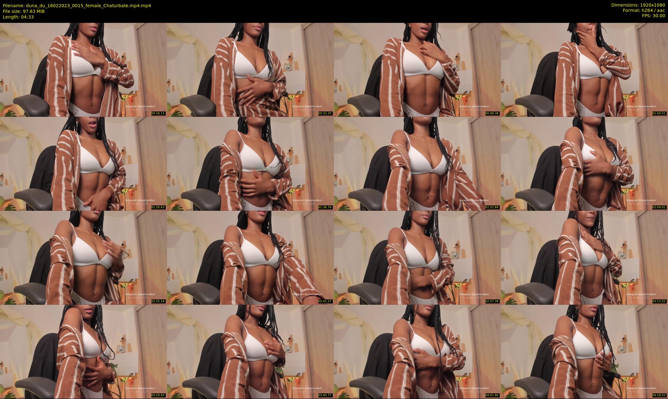 duna_du — 5 minute Chaturbate female cam show recording, 1080p, Feb 16, 2023