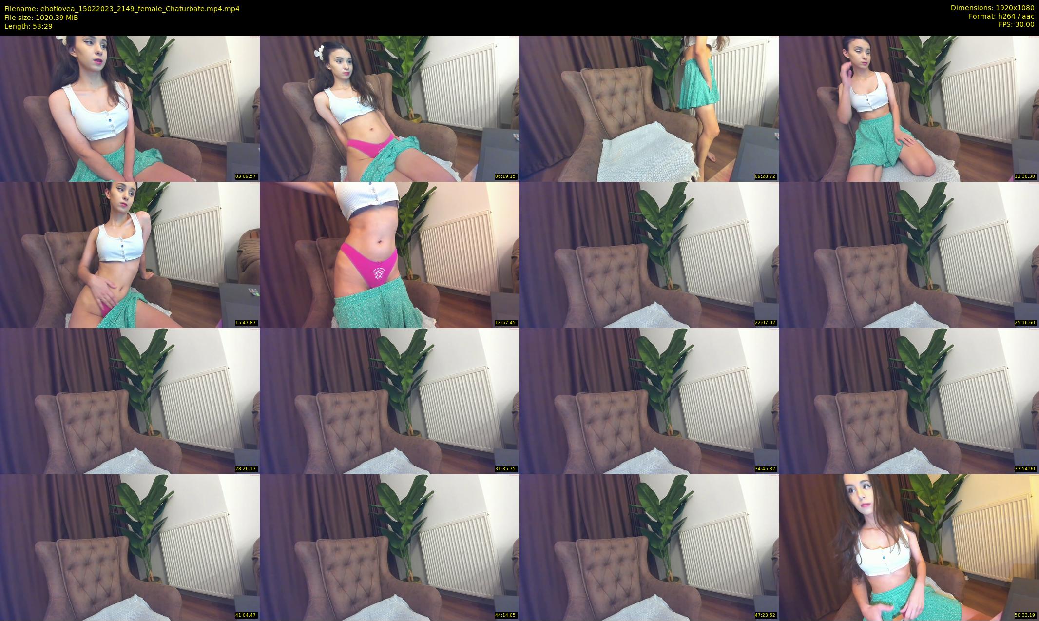 ehotlovea — 54 minute Chaturbate female cam show recording, 1080p, Feb 15, 2023