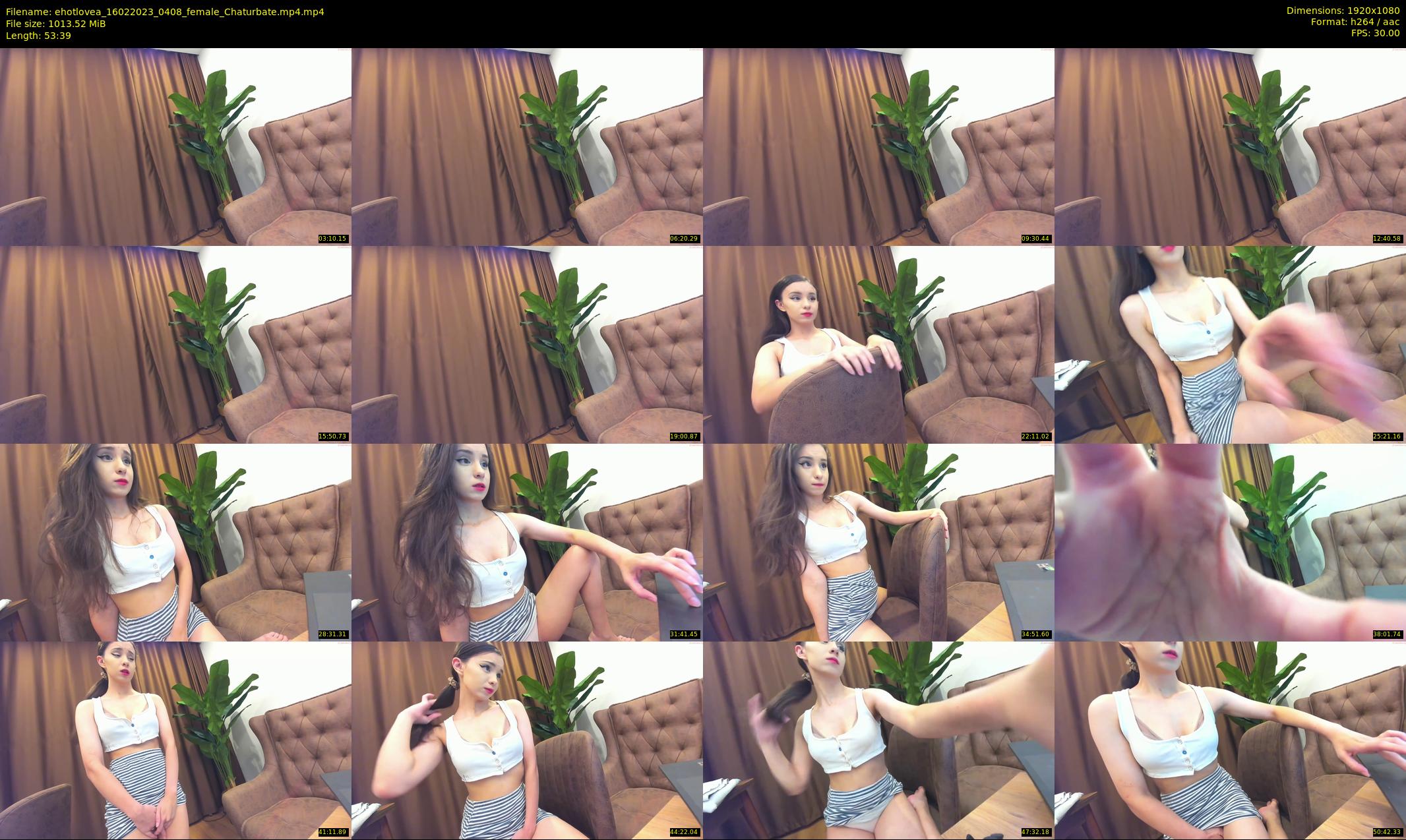 ehotlovea — 54 minute Chaturbate female cam show recording, 1080p, Feb 16, 2023