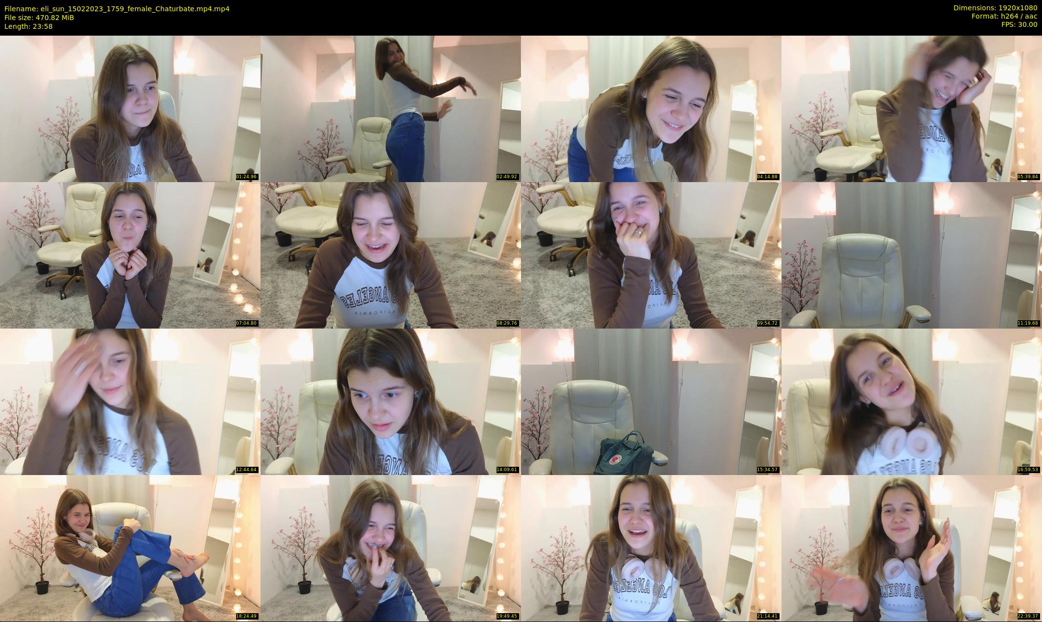 eli_sun — 24 minute Chaturbate female cam show recording, 1080p, Feb 15, 2023