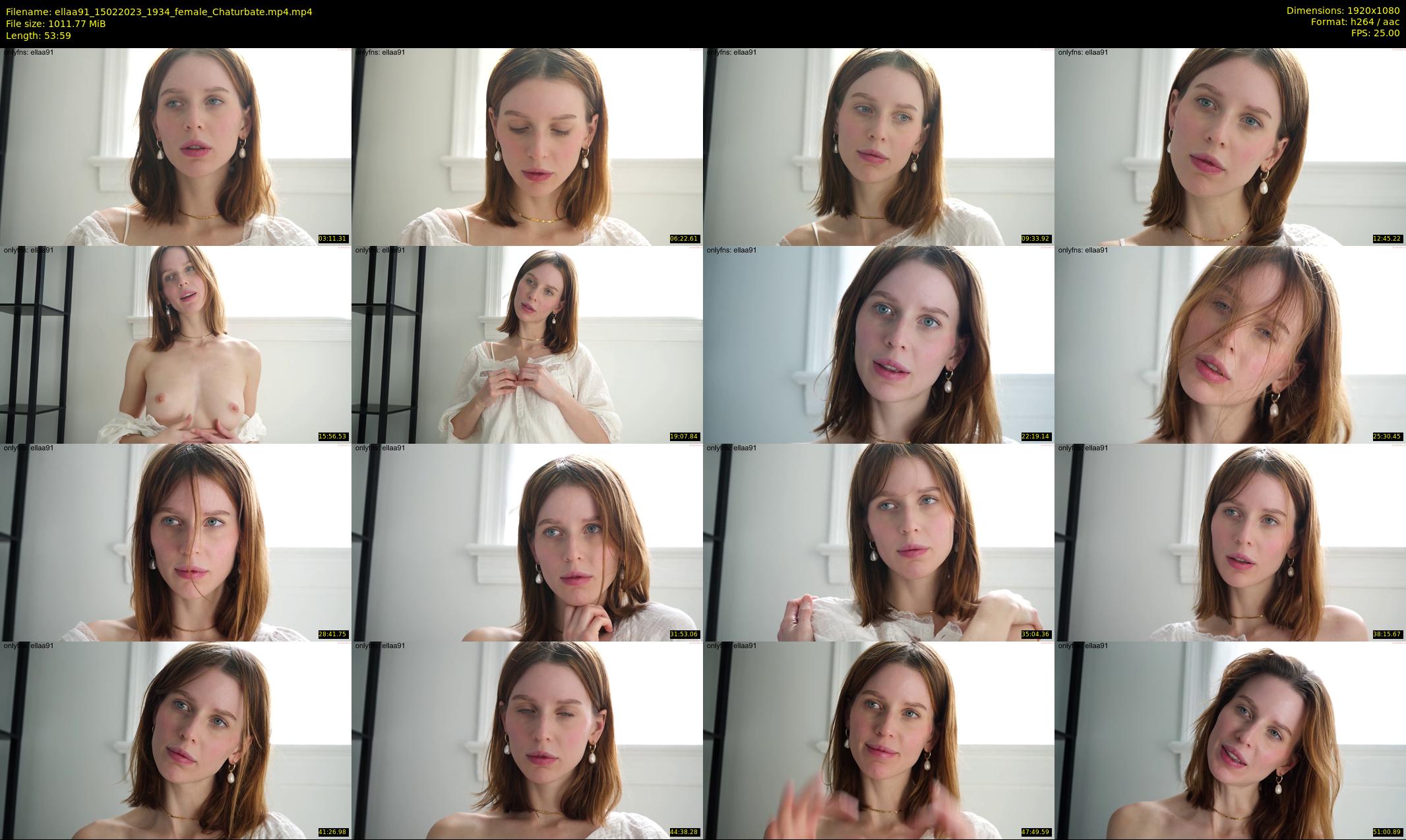 ellaa91 — 54 minute Chaturbate female cam show recording, 1080p, Feb 15, 2023
