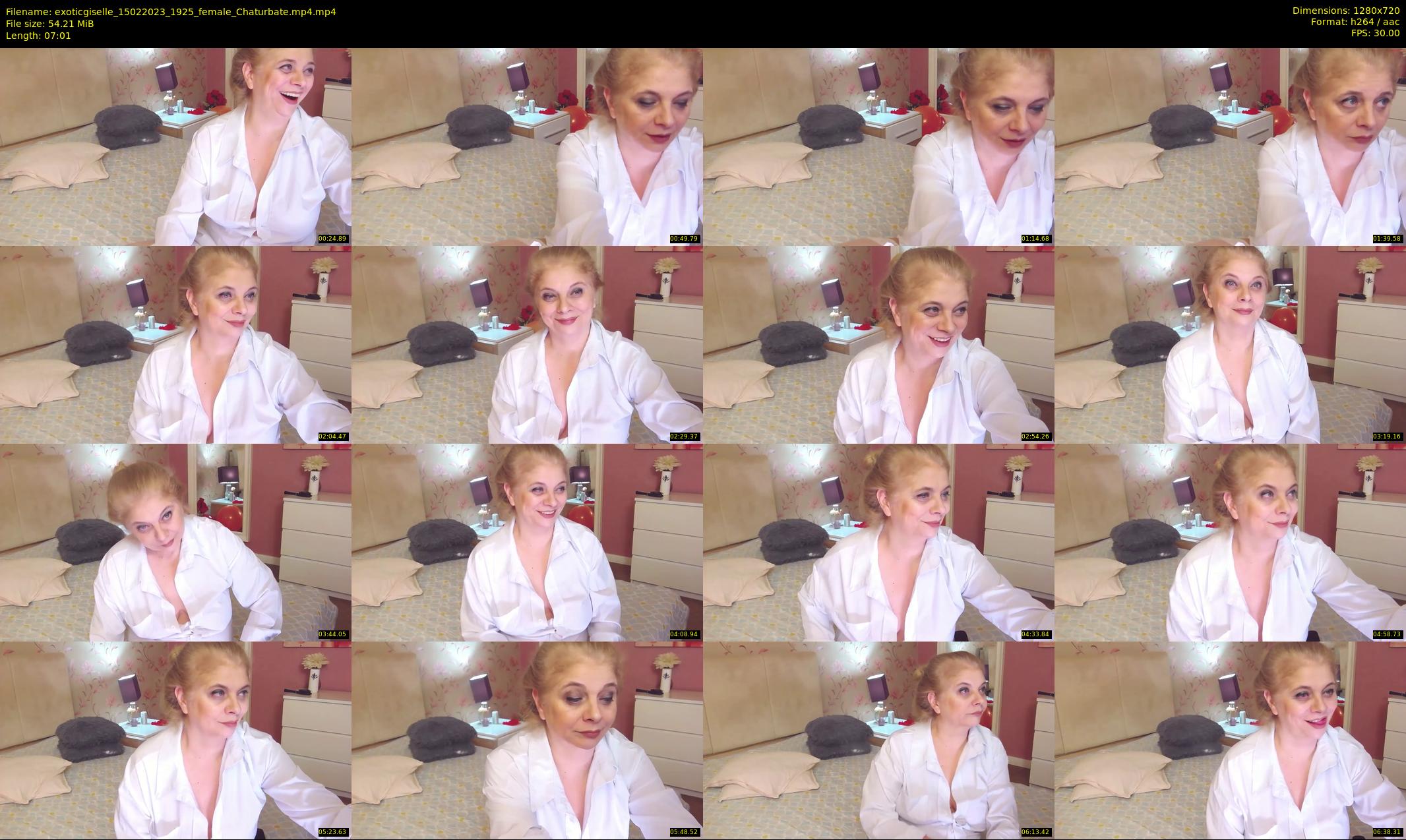 exoticgiselle — 8 minute Chaturbate female cam show recording, 720p, Feb 15, 2023