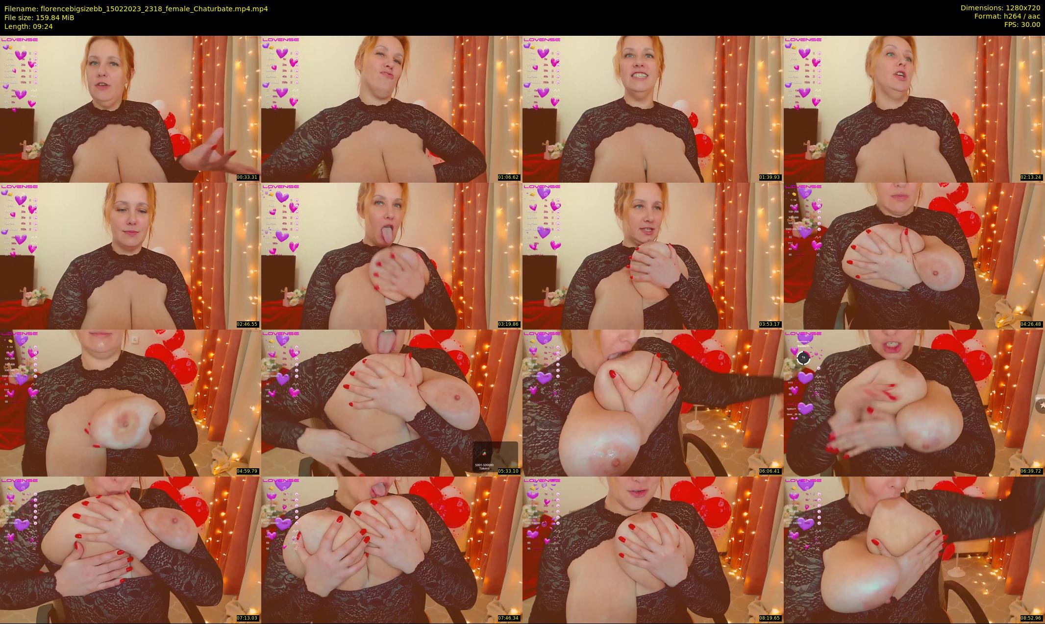 florencebigsizebb — 10 minute Chaturbate female cam show recording, 720p, Feb 15, 2023