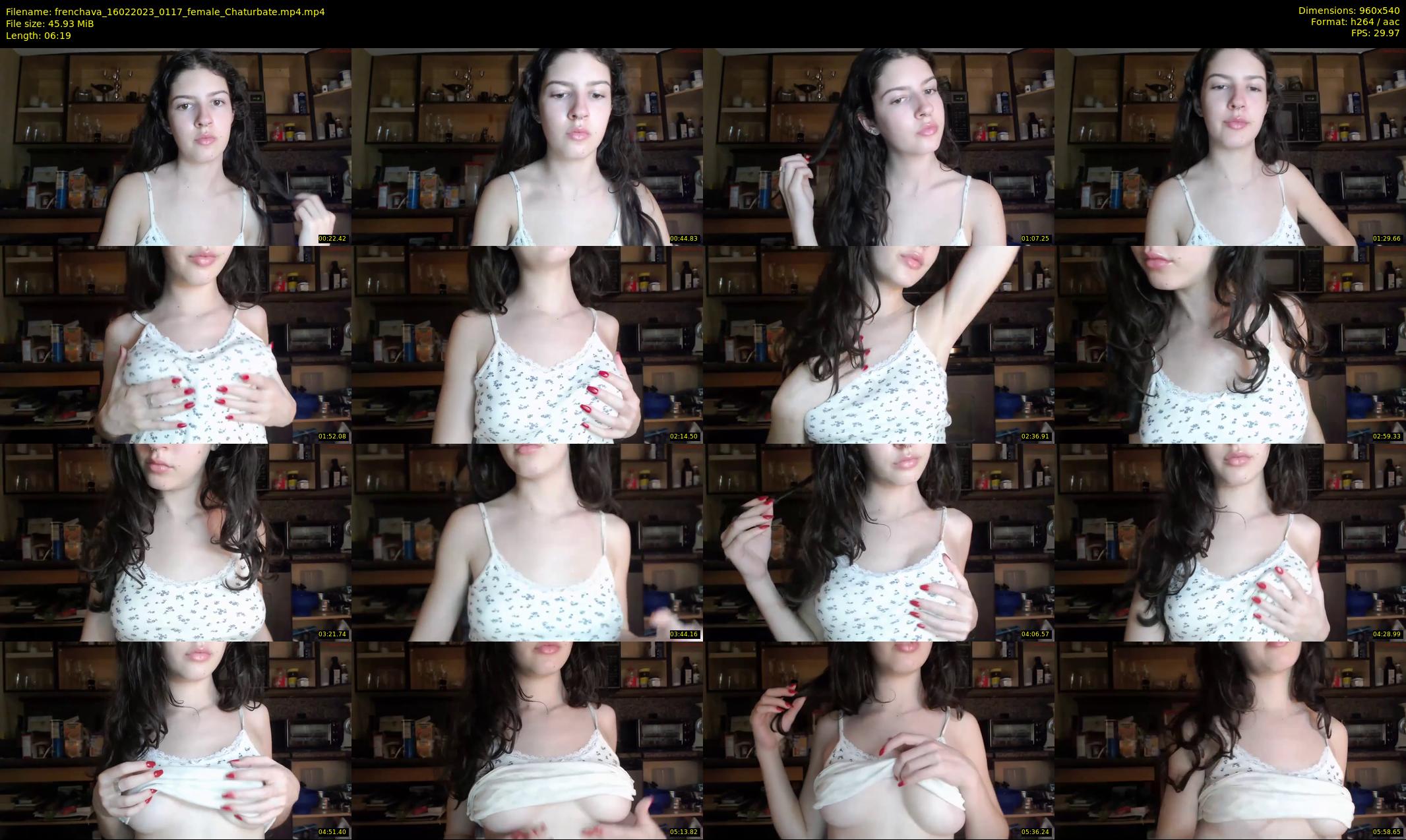 frenchava — 7 minute Chaturbate female cam show recording, 480p, Feb 16, 2023