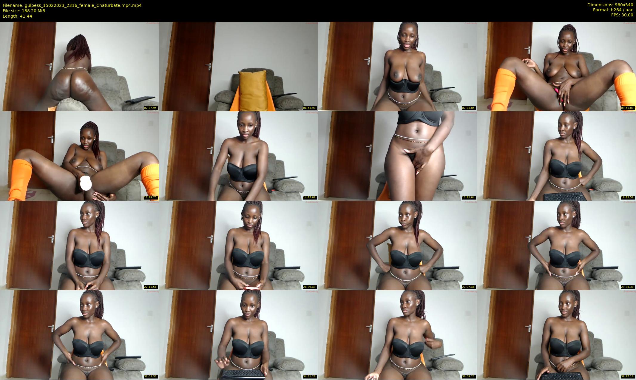 gulpess — 42 minute Chaturbate female cam show recording, 480p, Feb 15, 2023