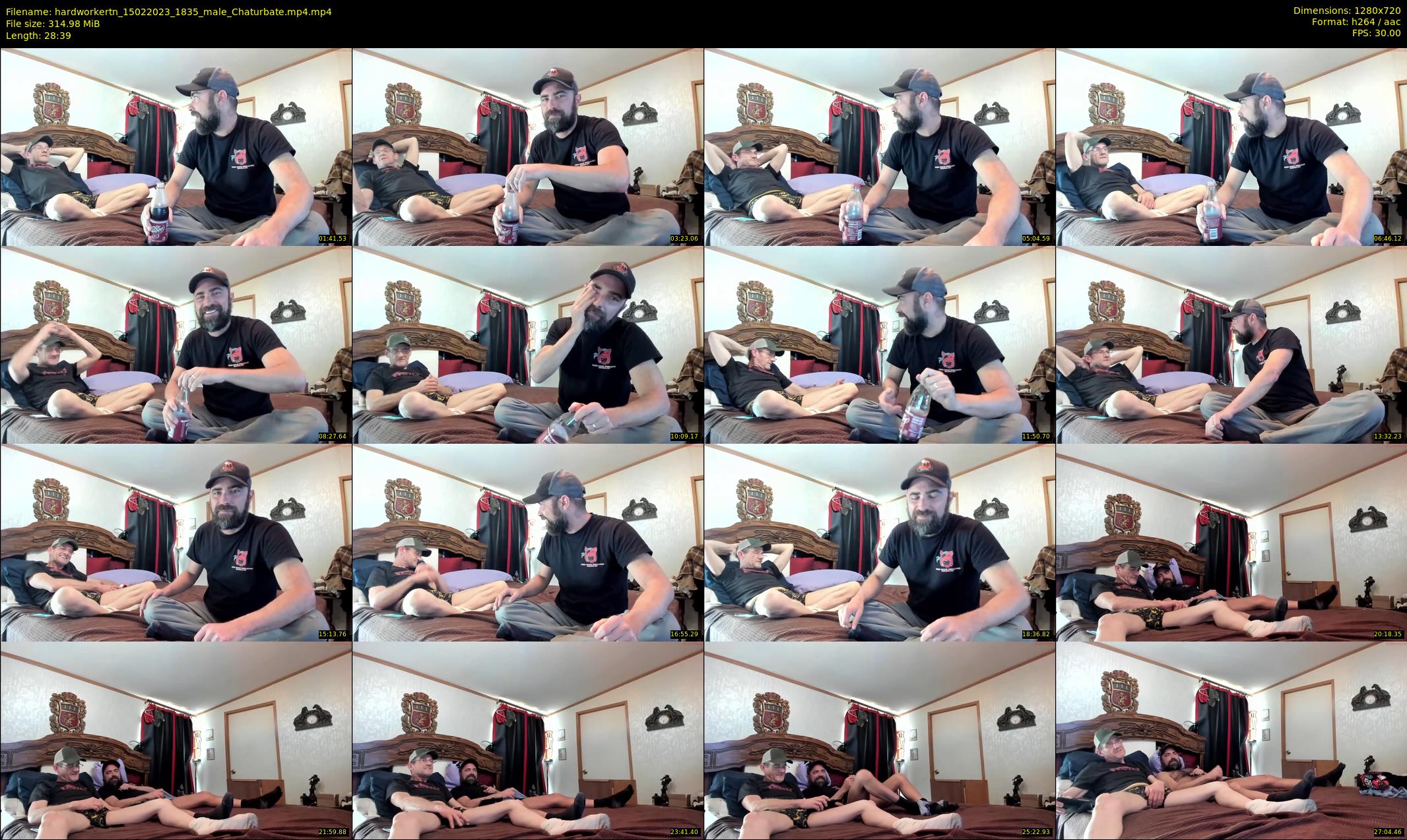 hardworkertn — 29 minute Chaturbate male cam show recording, 720p, Feb 15, 2023