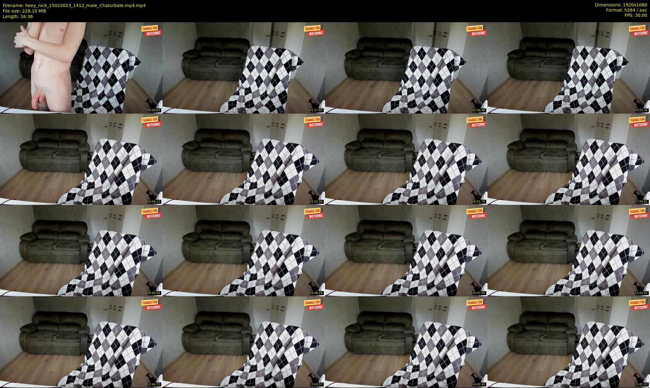heey_nick — 17 minute Chaturbate male cam show recording, 1080p, Feb 15, 2023