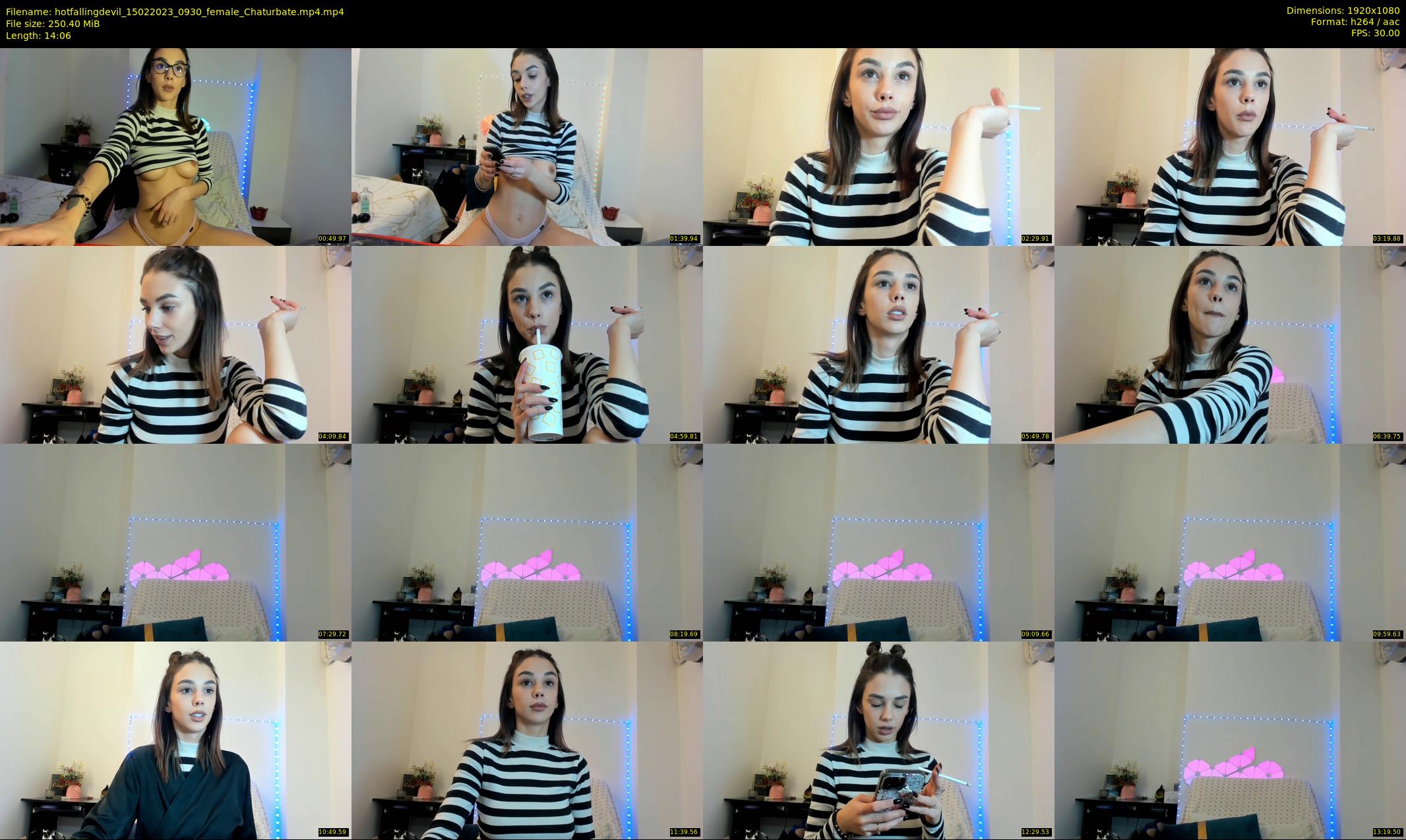 hotfallingdevil — 15 minute Chaturbate female cam show recording, 1080p, Feb 15, 2023
