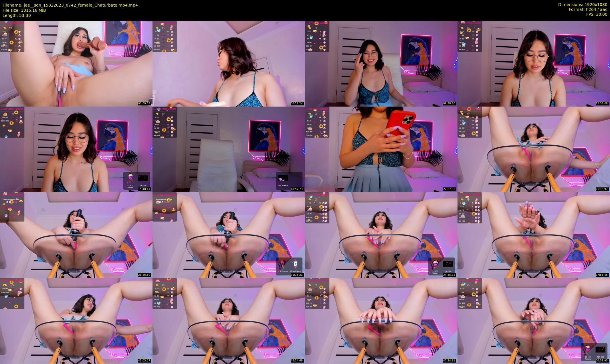 jee__son — 54 minute Chaturbate female cam show recording, 1080p, Feb 15, 2023