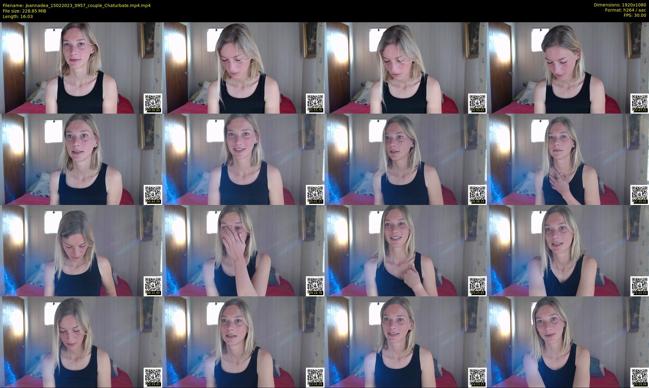 joannadea — 17 minute Chaturbate female cam show recording, 1080p, Feb 15, 2023
