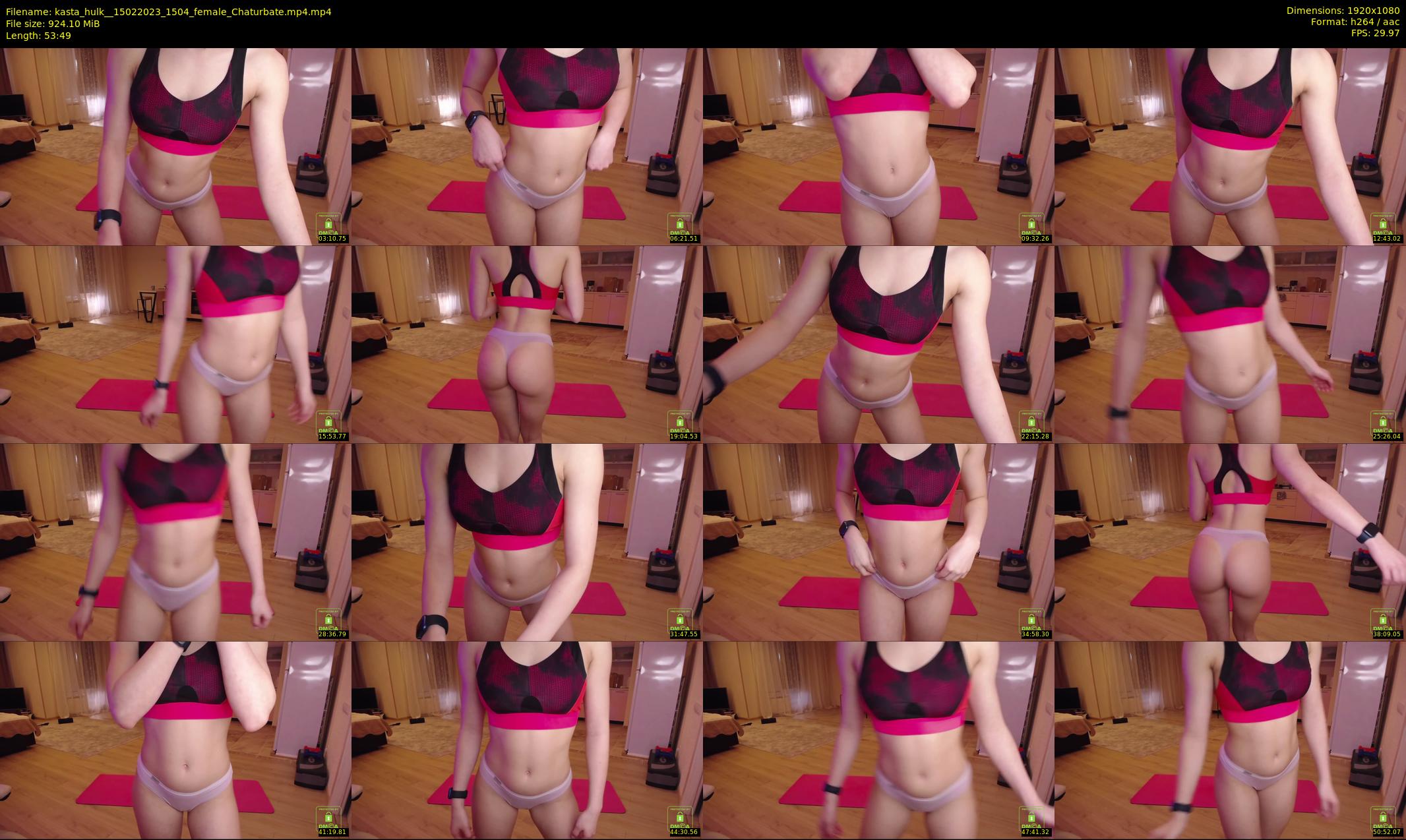 kasta_hulk_ — 54 minute Chaturbate female cam show recording, 1080p, Feb 15, 2023