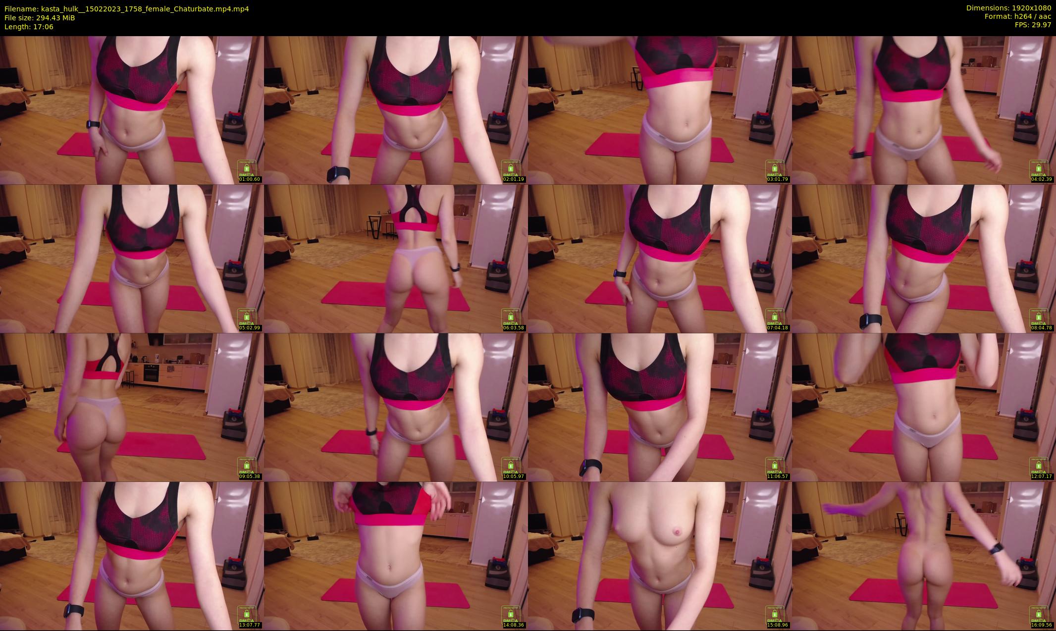 kasta_hulk_ — 18 minute Chaturbate female cam show recording, 1080p, Feb 15, 2023