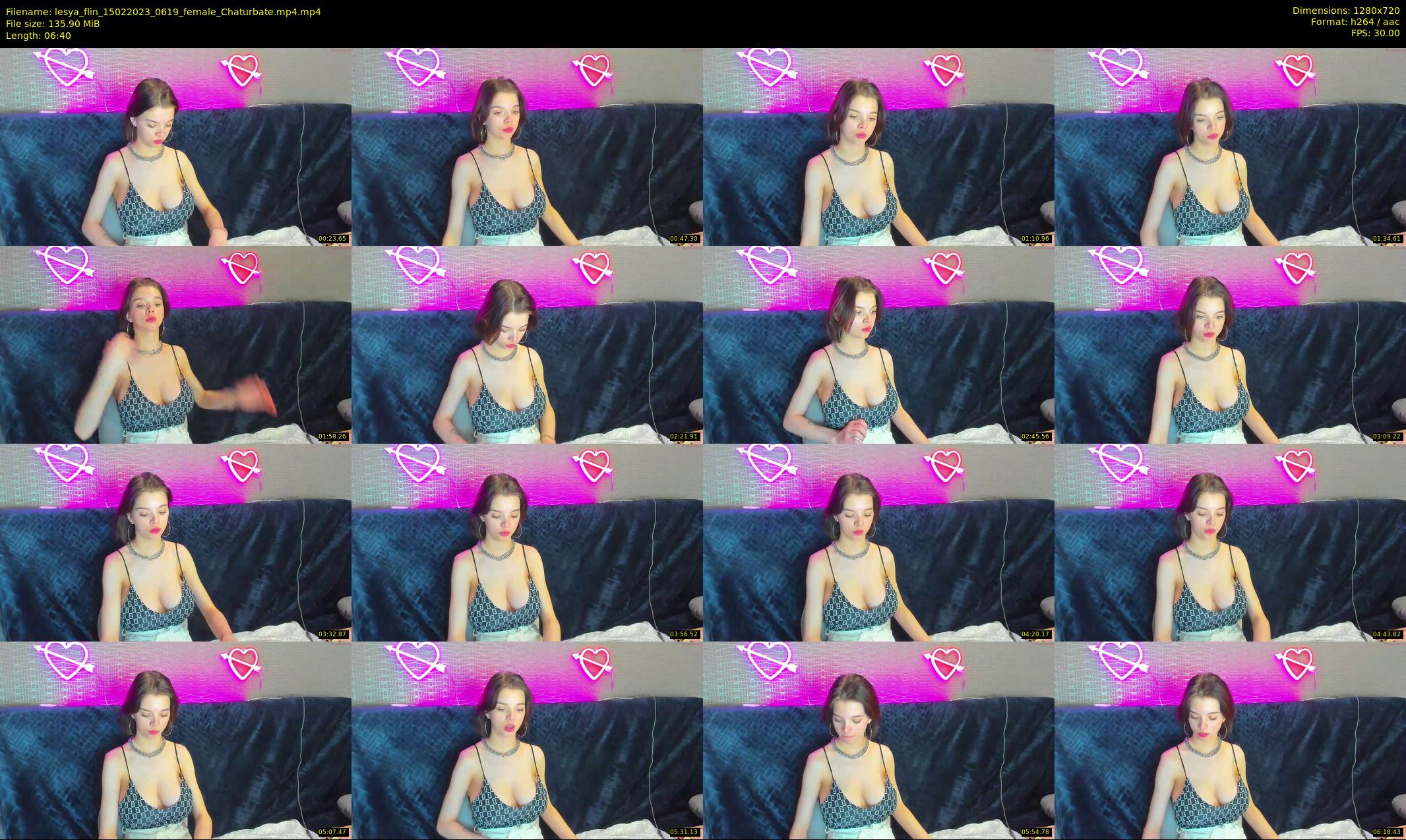 lesya_flin — 7 minute Chaturbate female cam show recording, 720p, Feb 15, 2023