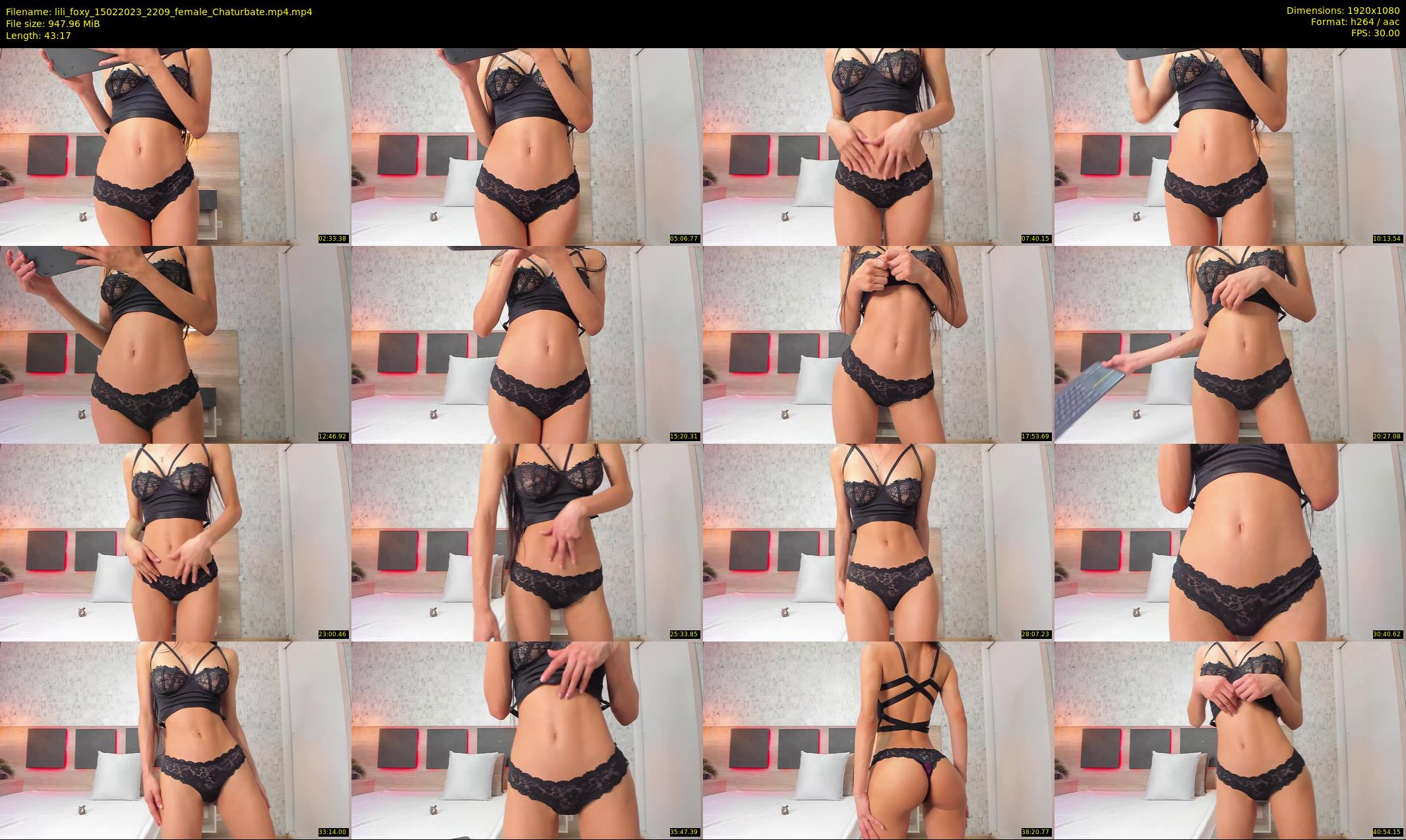 lili_foxy — 44 minute Chaturbate female cam show recording, 1080p, Feb 15, 2023