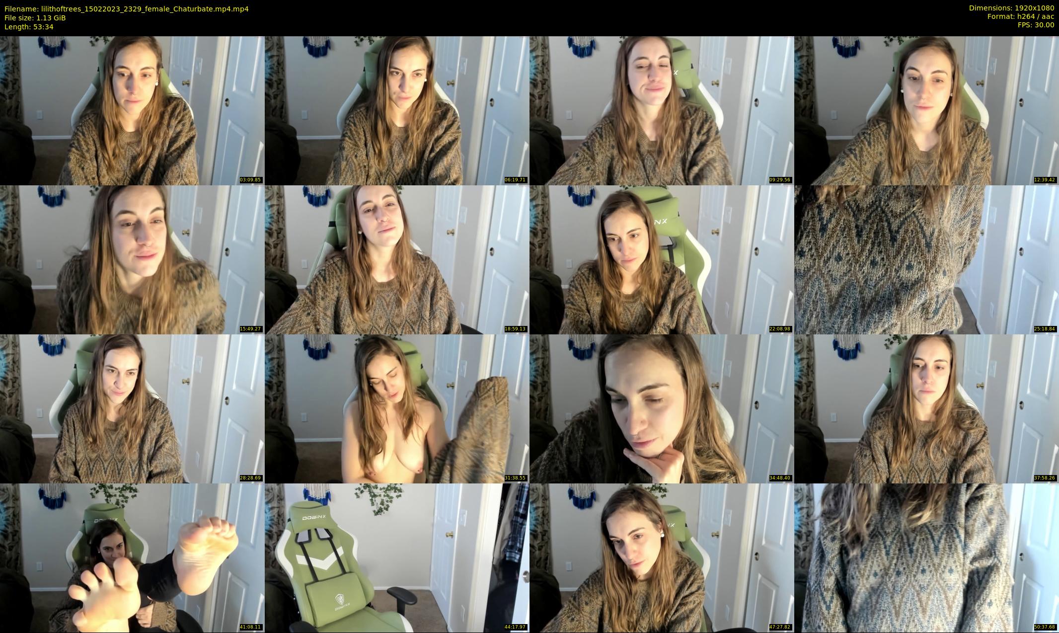 lilithoftrees — 54 minute Chaturbate female cam show recording, 1080p, Feb 15, 2023