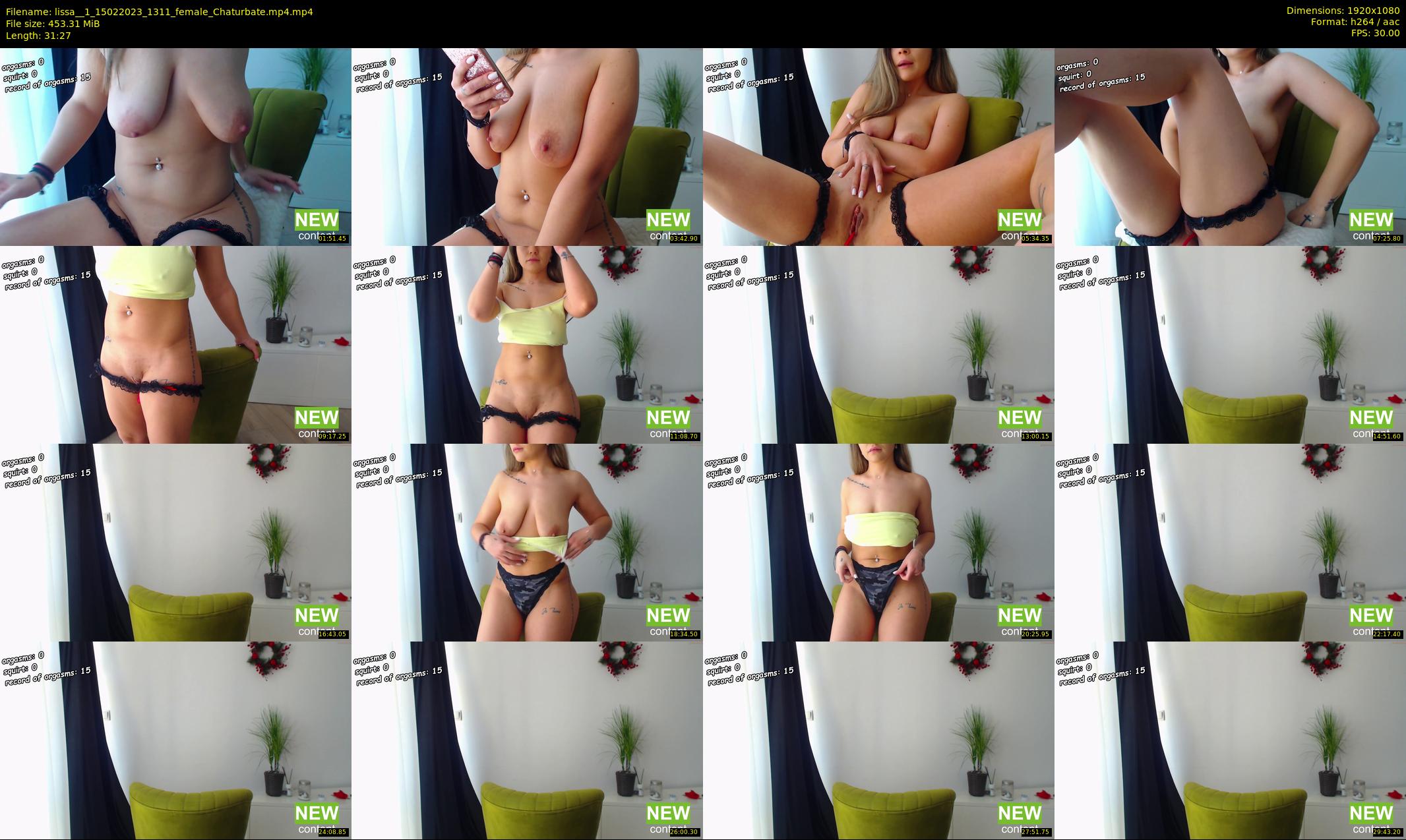 lissa__1 — 32 minute Chaturbate female cam show recording, 1080p, Feb 15, 2023