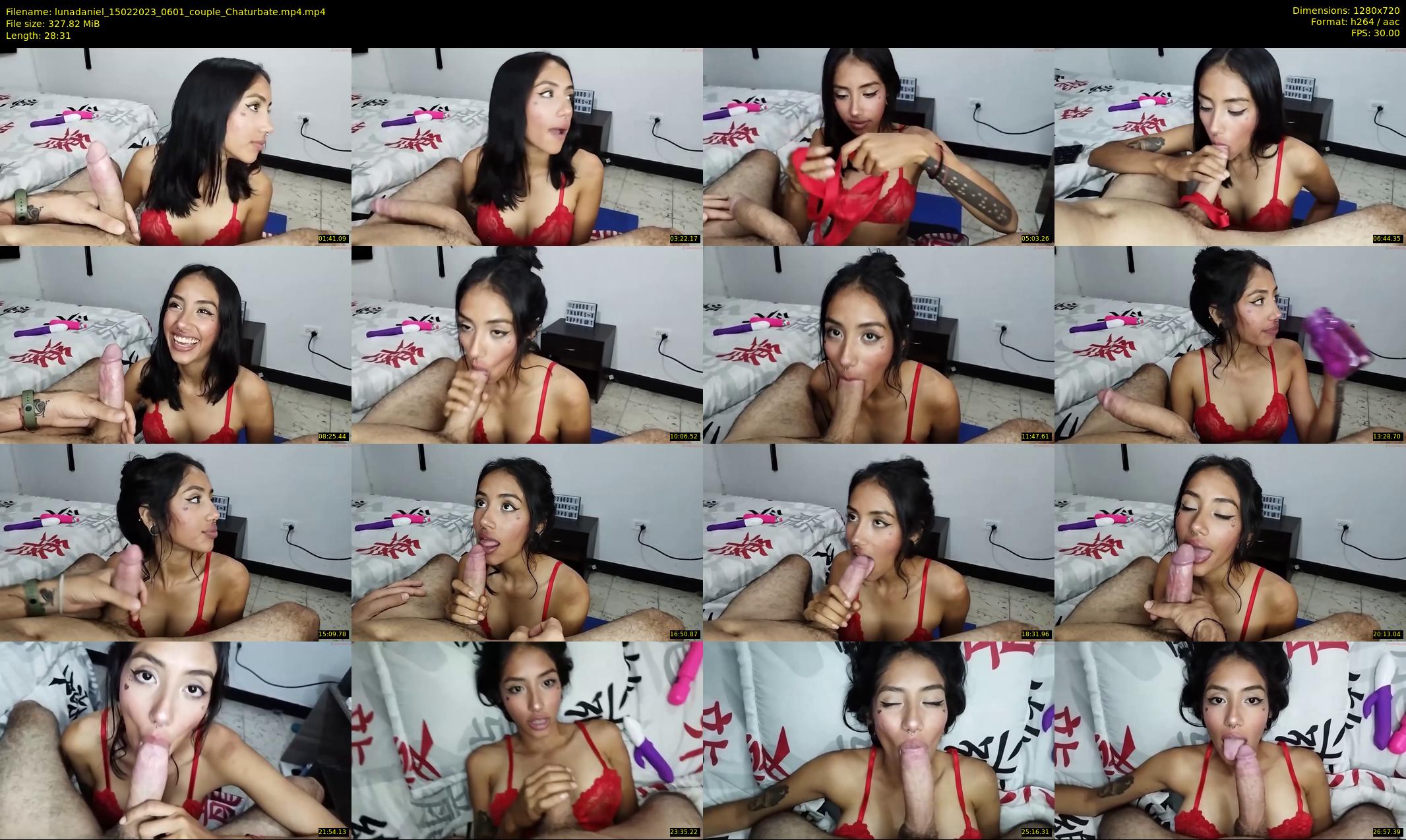 lunadaniel — 29 minute Chaturbate couple cam show recording, 720p, Feb 15, 2023