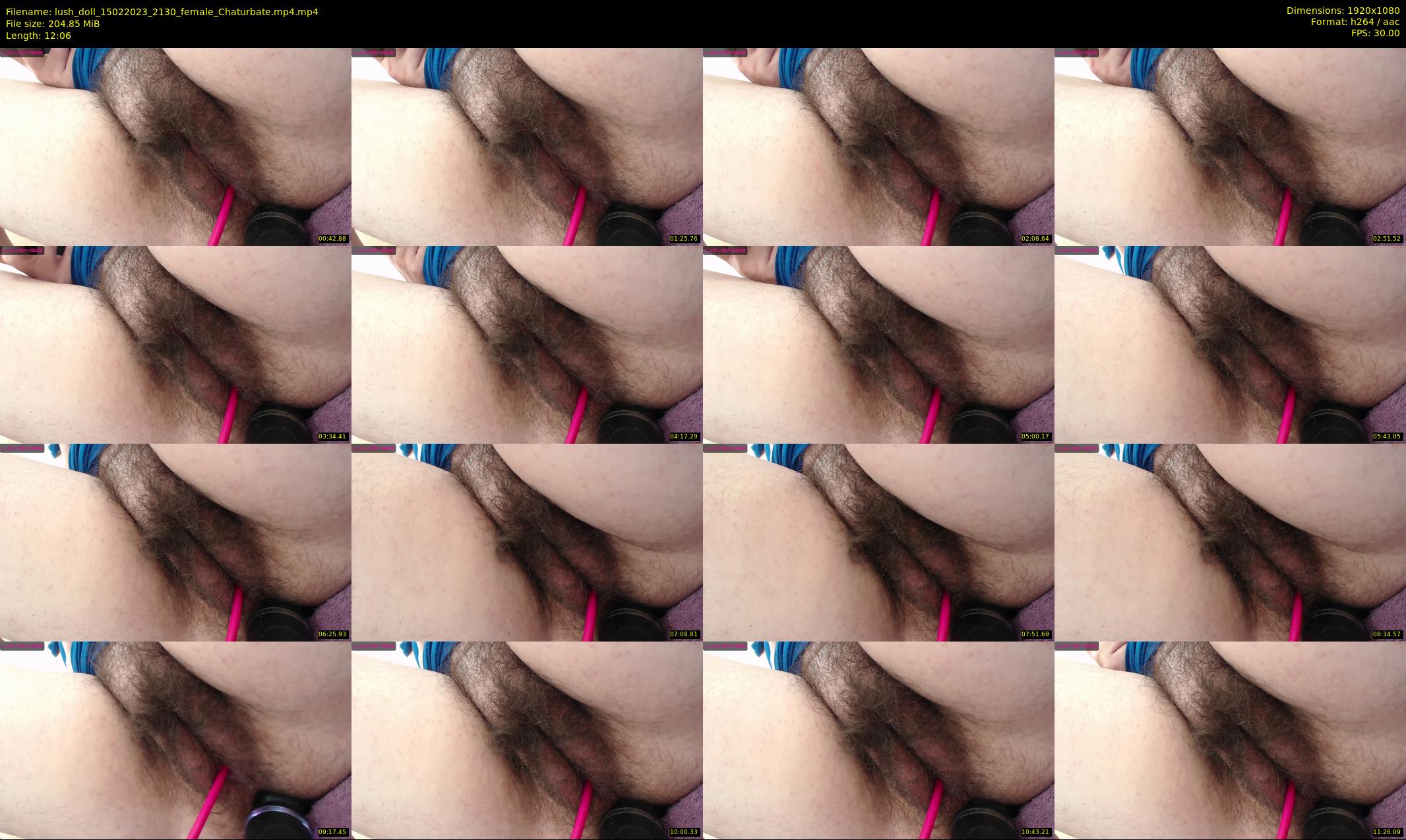 lush_doll — 13 minute Chaturbate female cam show recording, 1080p, Feb 15, 2023