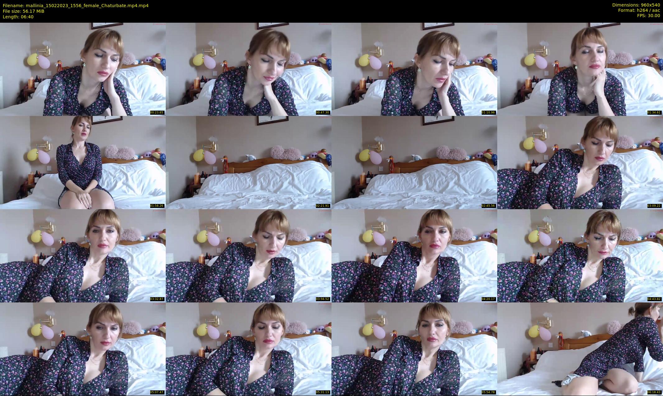 mallinia — 7 minute Chaturbate female cam show recording, 480p, Feb 15, 2023