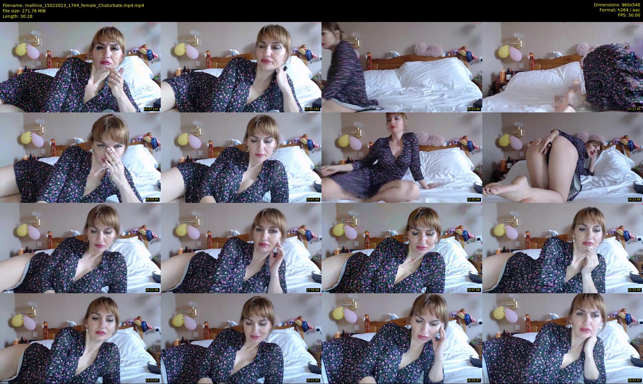 mallinia — 31 minute Chaturbate female cam show recording, 480p, Feb 15, 2023