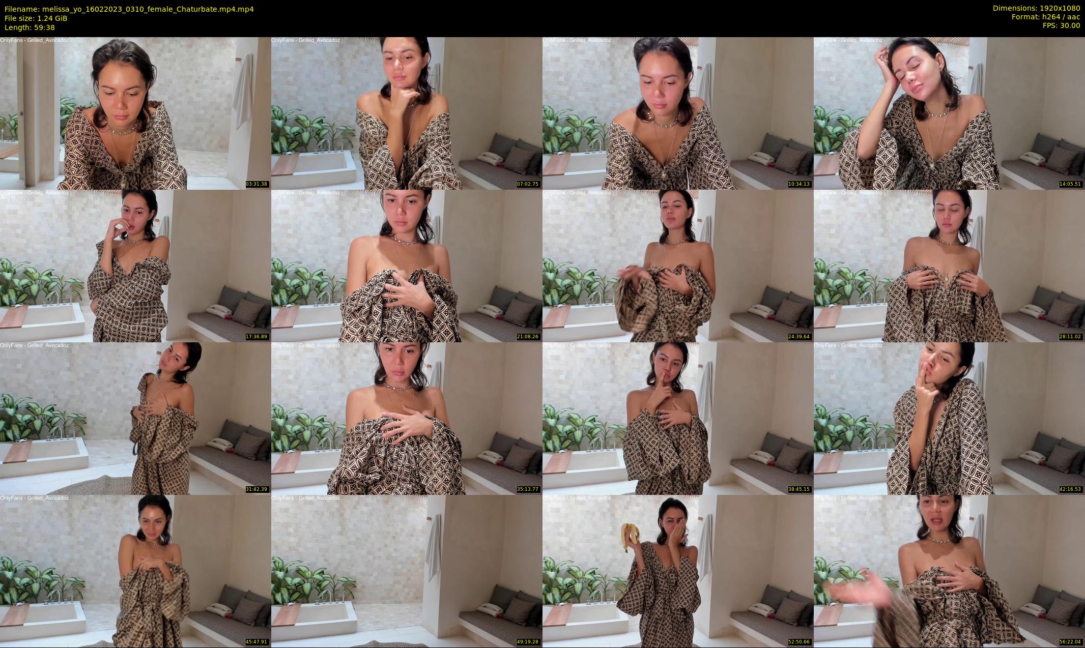 melissa_yo — 60 minute Chaturbate female cam show recording, 1080p, Feb 16, 2023