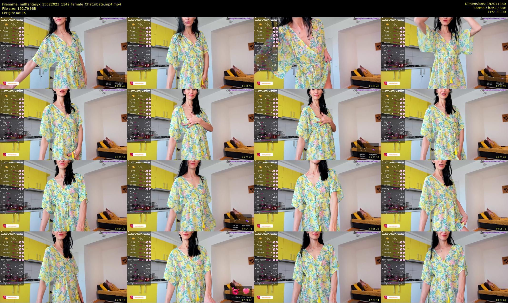 milffantasyx — 9 minute Chaturbate female cam show recording, 1080p, Feb 15, 2023