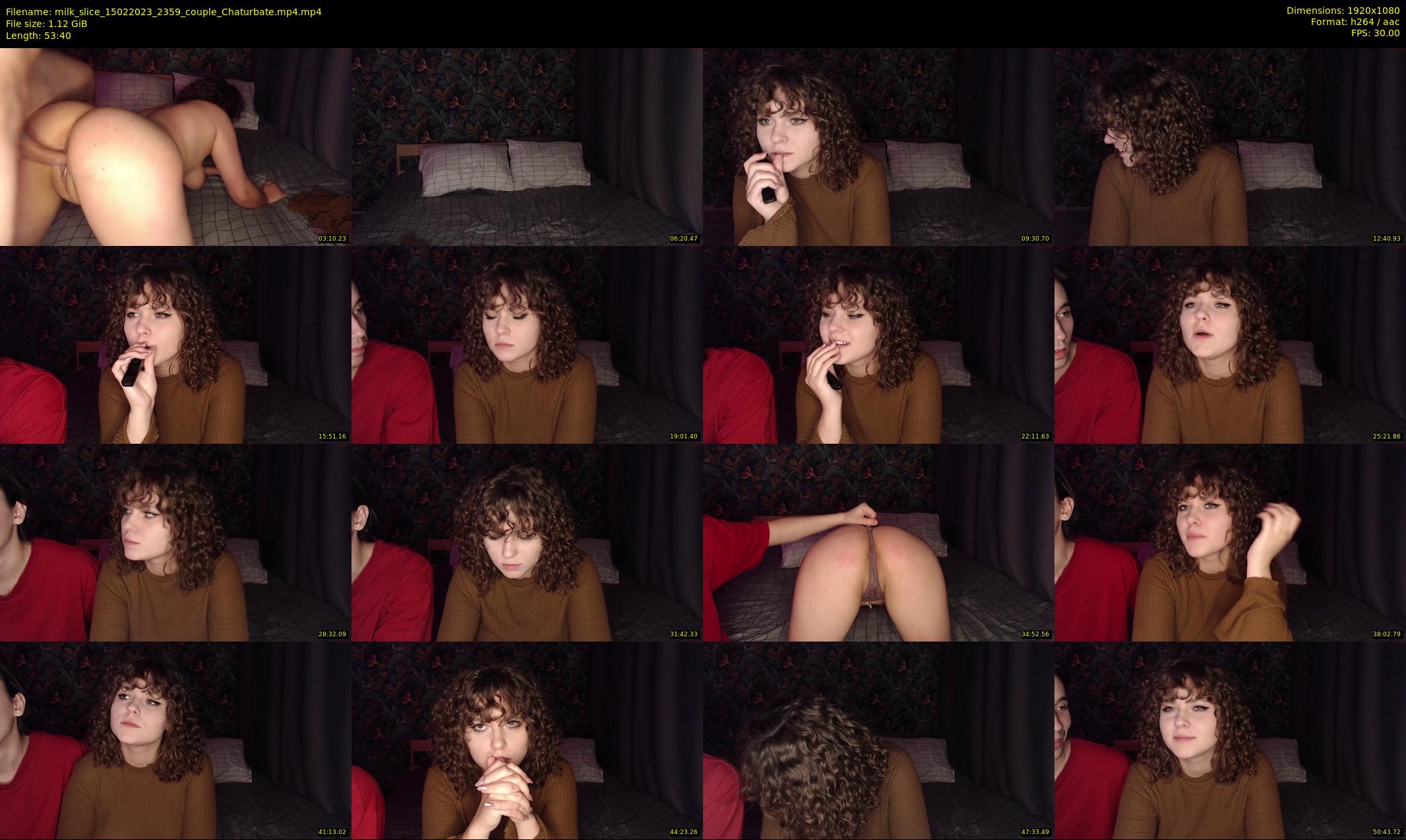 milk_slice — 54 minute Chaturbate couple cam show recording, 1080p, Feb 15, 2023