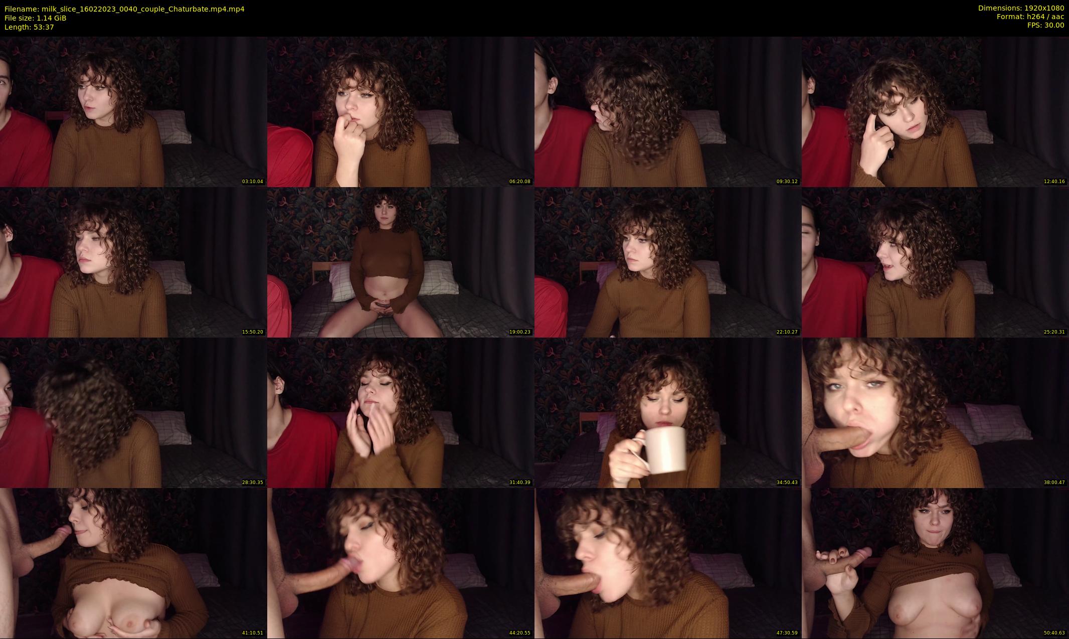 milk_slice — 54 minute Chaturbate couple cam show recording, 1080p, Feb 16, 2023