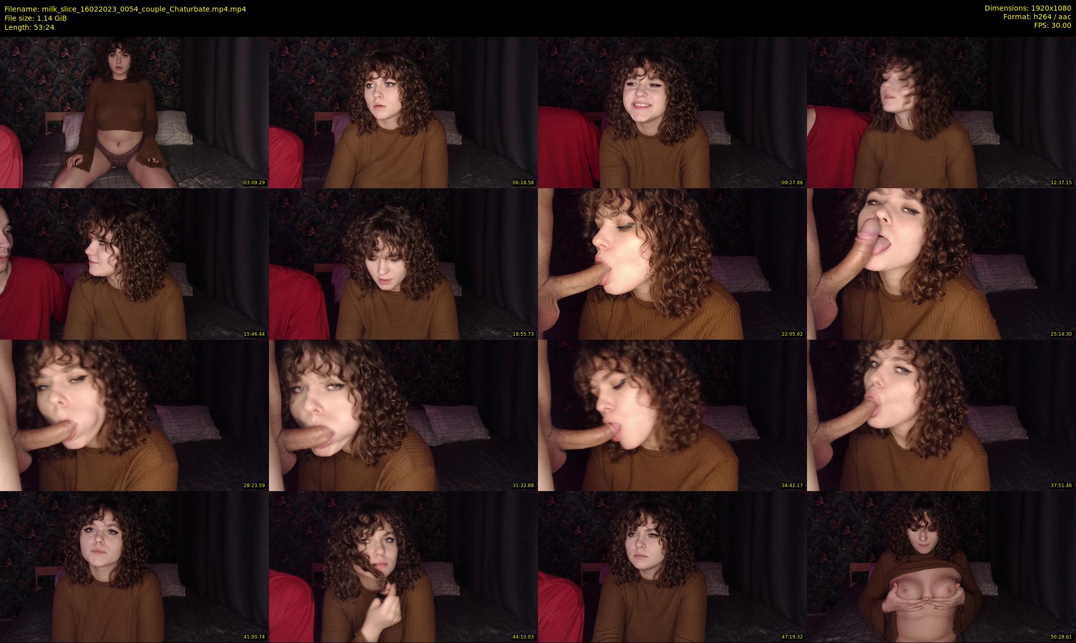 milk_slice — 54 minute Chaturbate couple cam show recording, 1080p, Feb 16, 2023