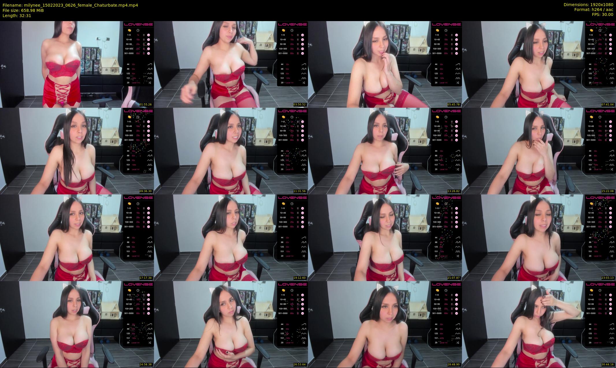 milynee — 33 minute Chaturbate female cam show recording, 1080p, Feb 15, 2023