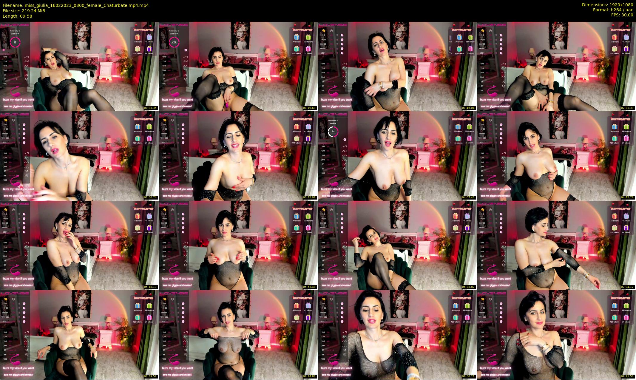 miss_giulia — 10 minute Chaturbate female cam show recording, 1080p, Feb 16, 2023
