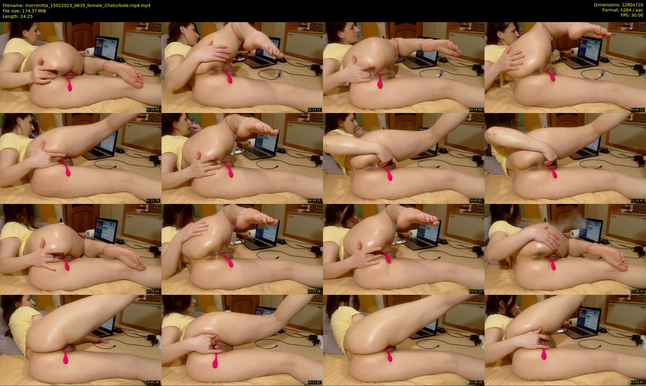 morrenitta — 25 minute Chaturbate female cam show recording, 720p, Feb 15, 2023