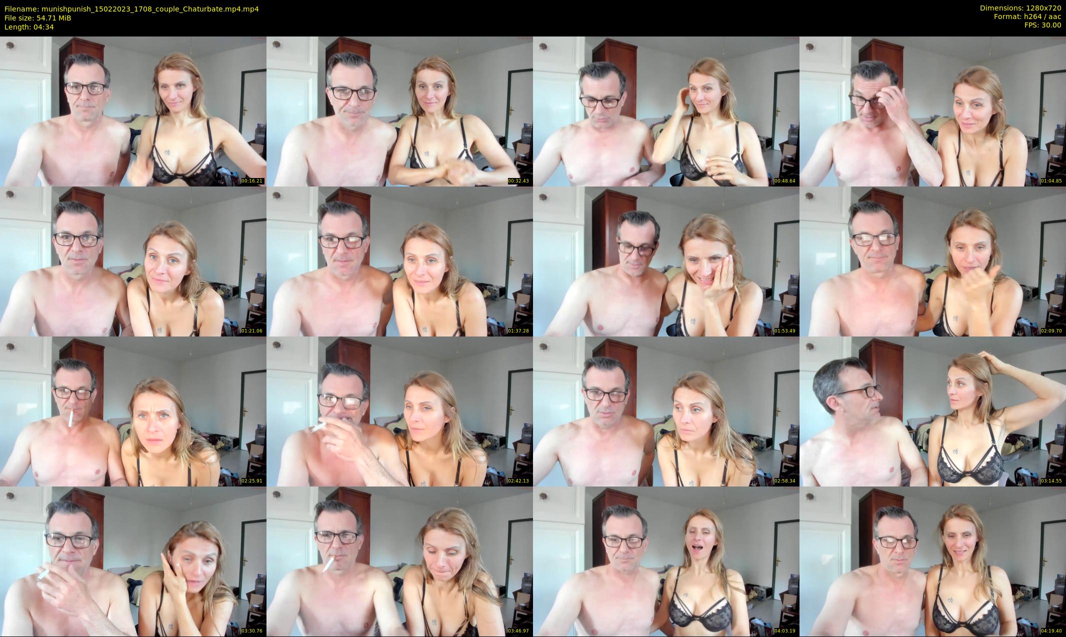 munishpunish — 5 minute Chaturbate couple cam show recording, 720p, Feb 15, 2023