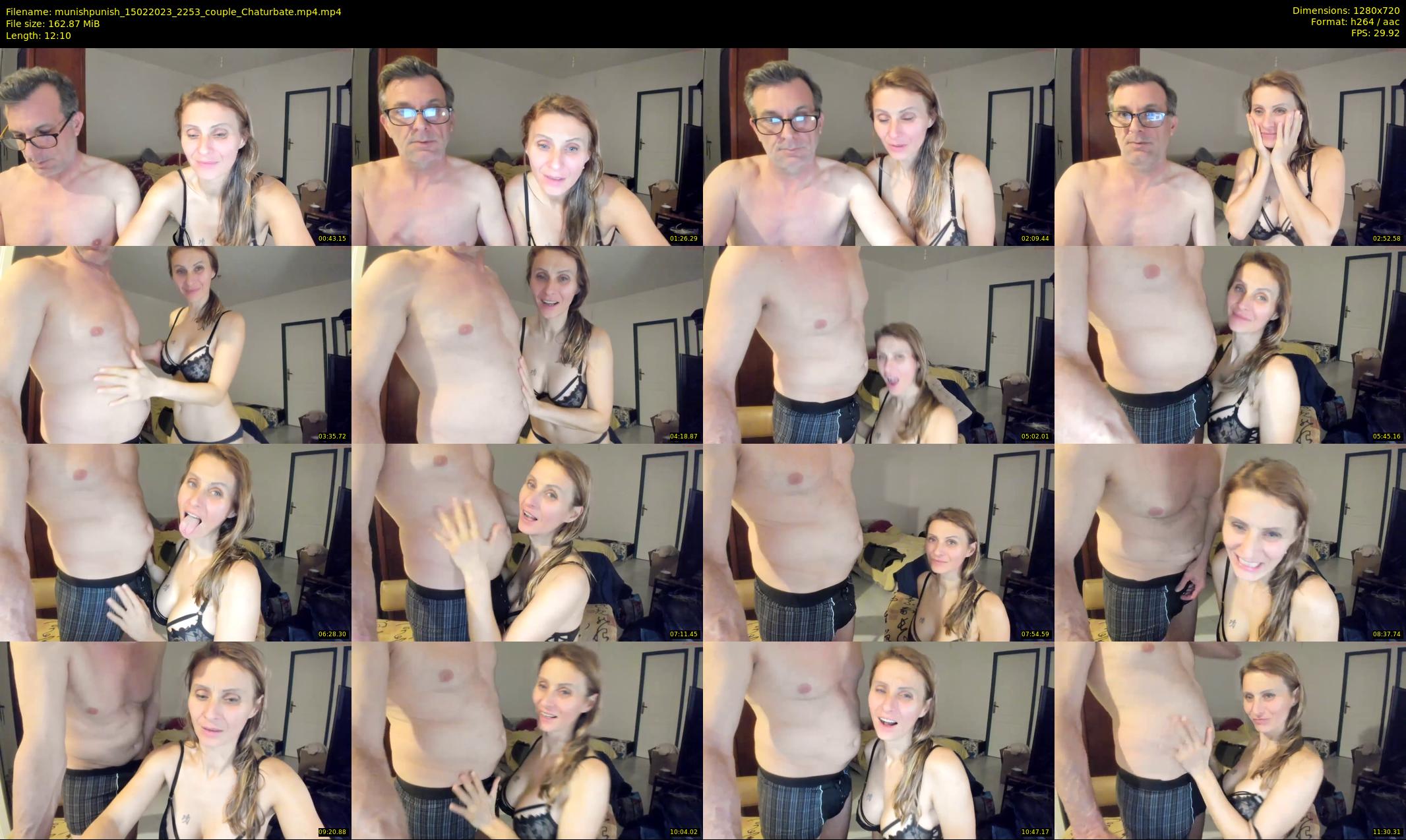 munishpunish — 13 minute Chaturbate couple cam show recording, 720p, Feb 15, 2023