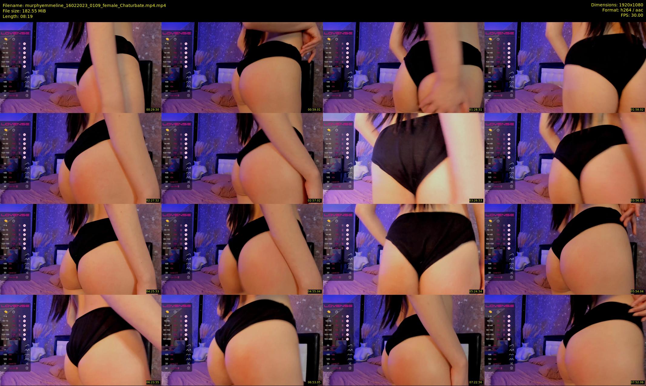 murphyemmeline — 9 minute Chaturbate female cam show recording, 1080p, Feb 16, 2023