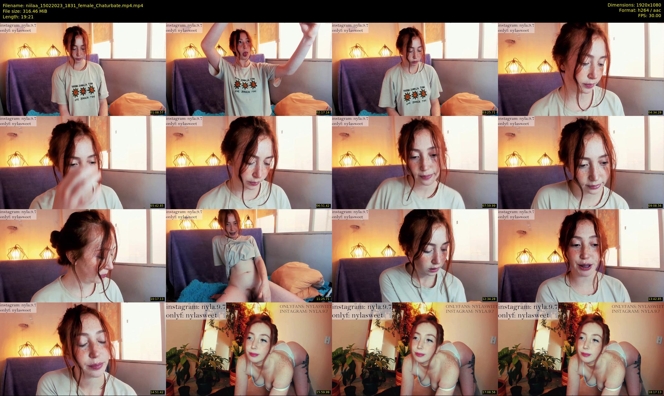 niilaa — 20 minute Chaturbate female cam show recording, 1080p, Feb 15, 2023