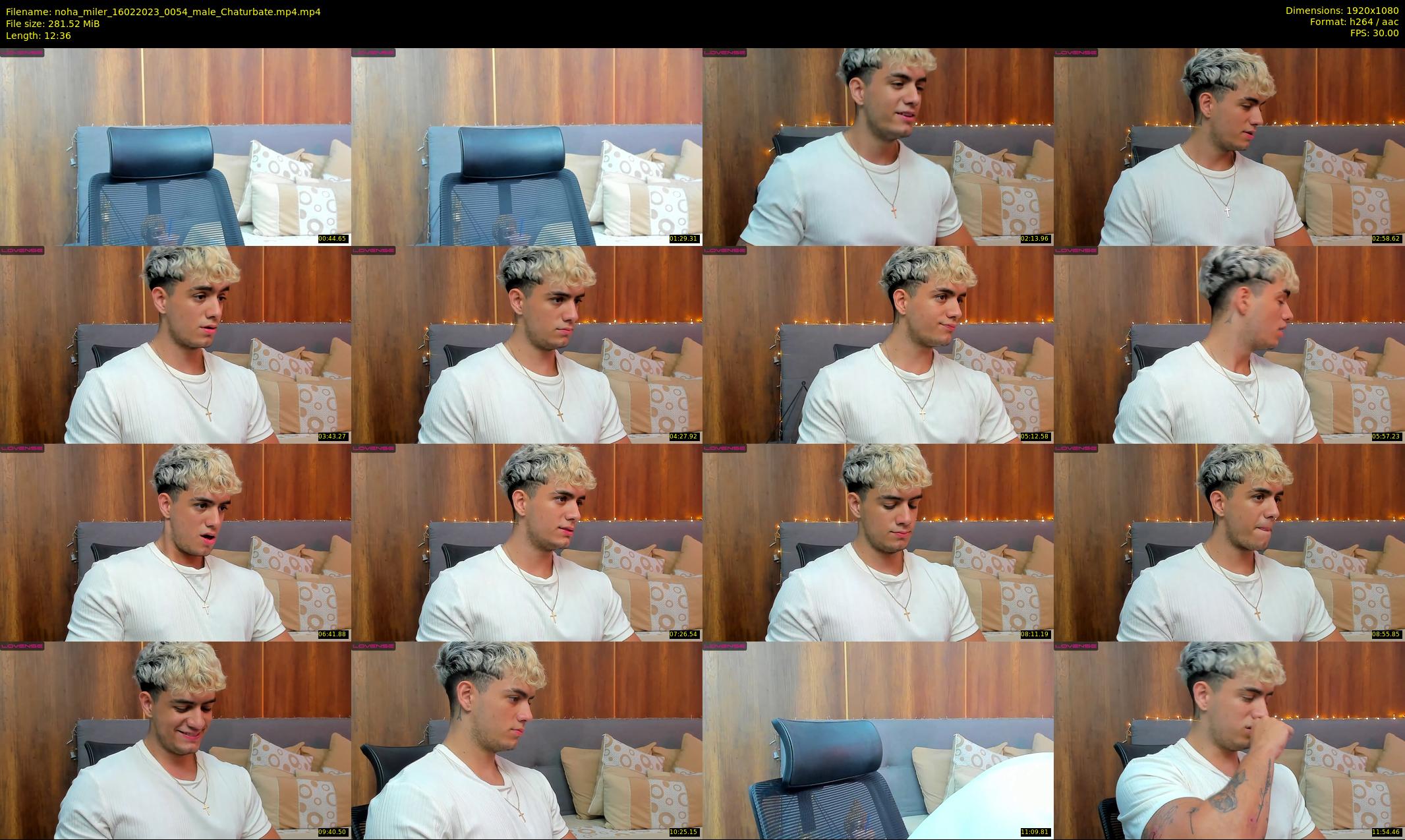 noha_miler — 13 minute Chaturbate male cam show recording, 1080p, Feb 16, 2023