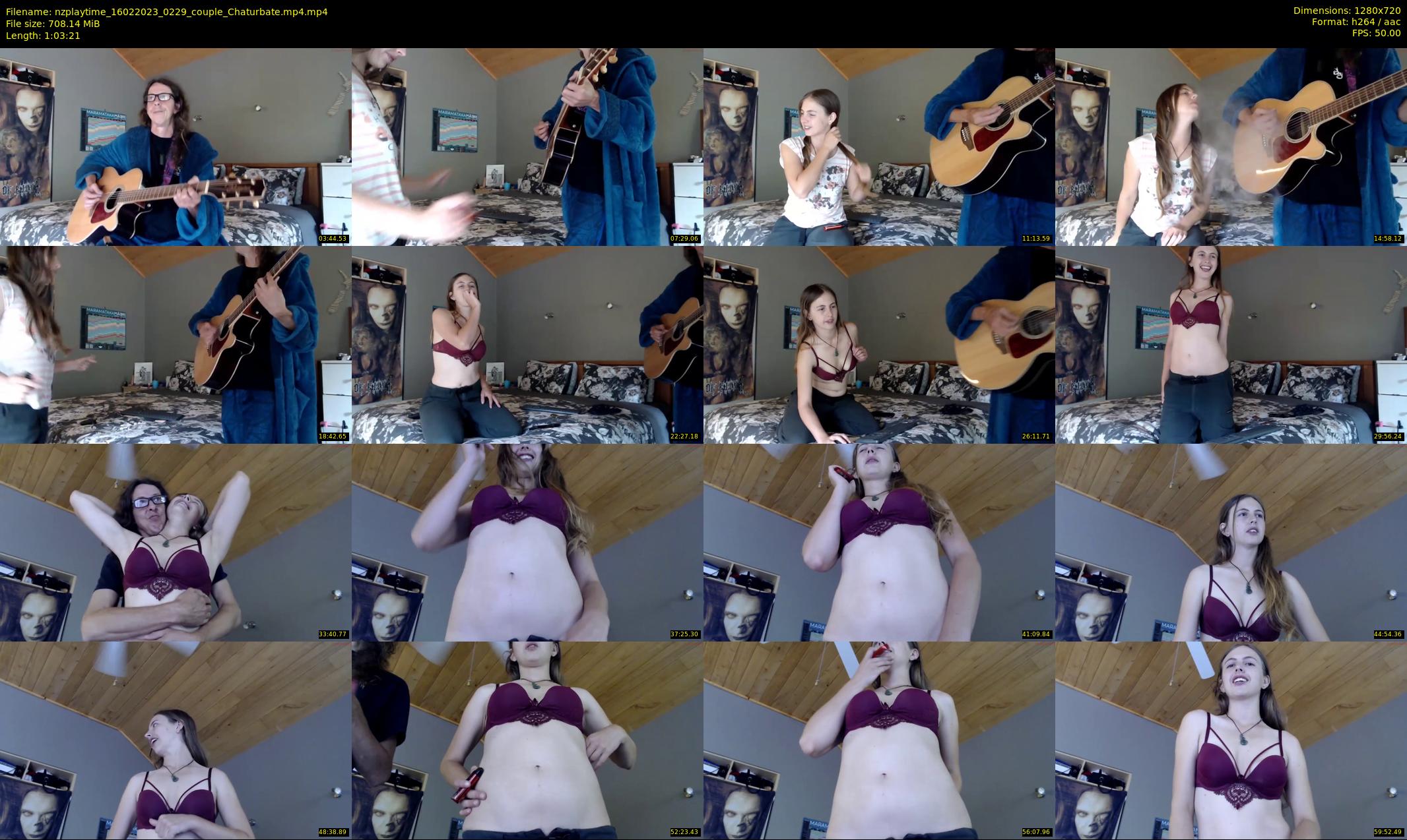 nzplaytime — 64 minute Chaturbate couple cam show recording, 720p, Feb 16, 2023
