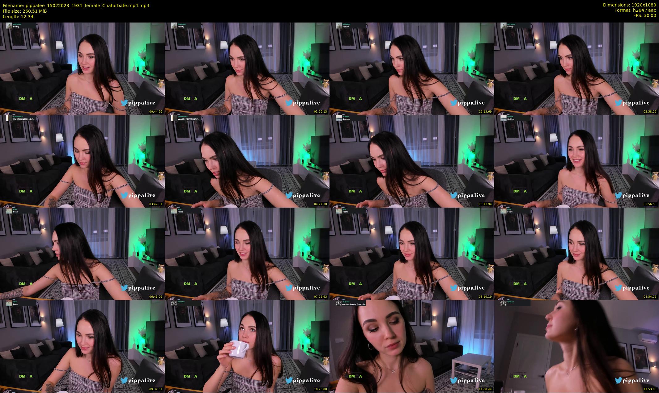pippalee — 13 minute Chaturbate female cam show recording, 1080p, Feb 15, 2023