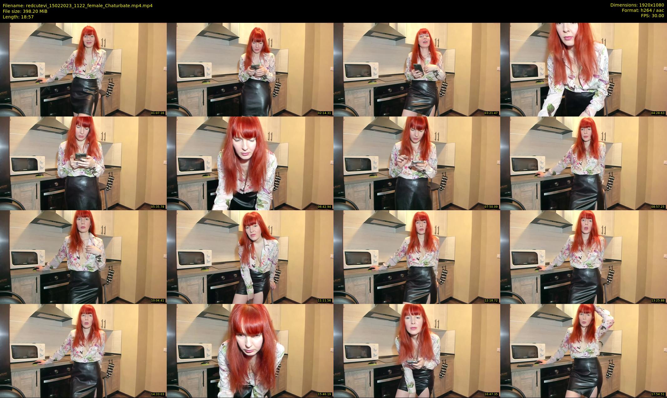 redcutevi — 19 minute Chaturbate female cam show recording, 1080p, Feb 15, 2023