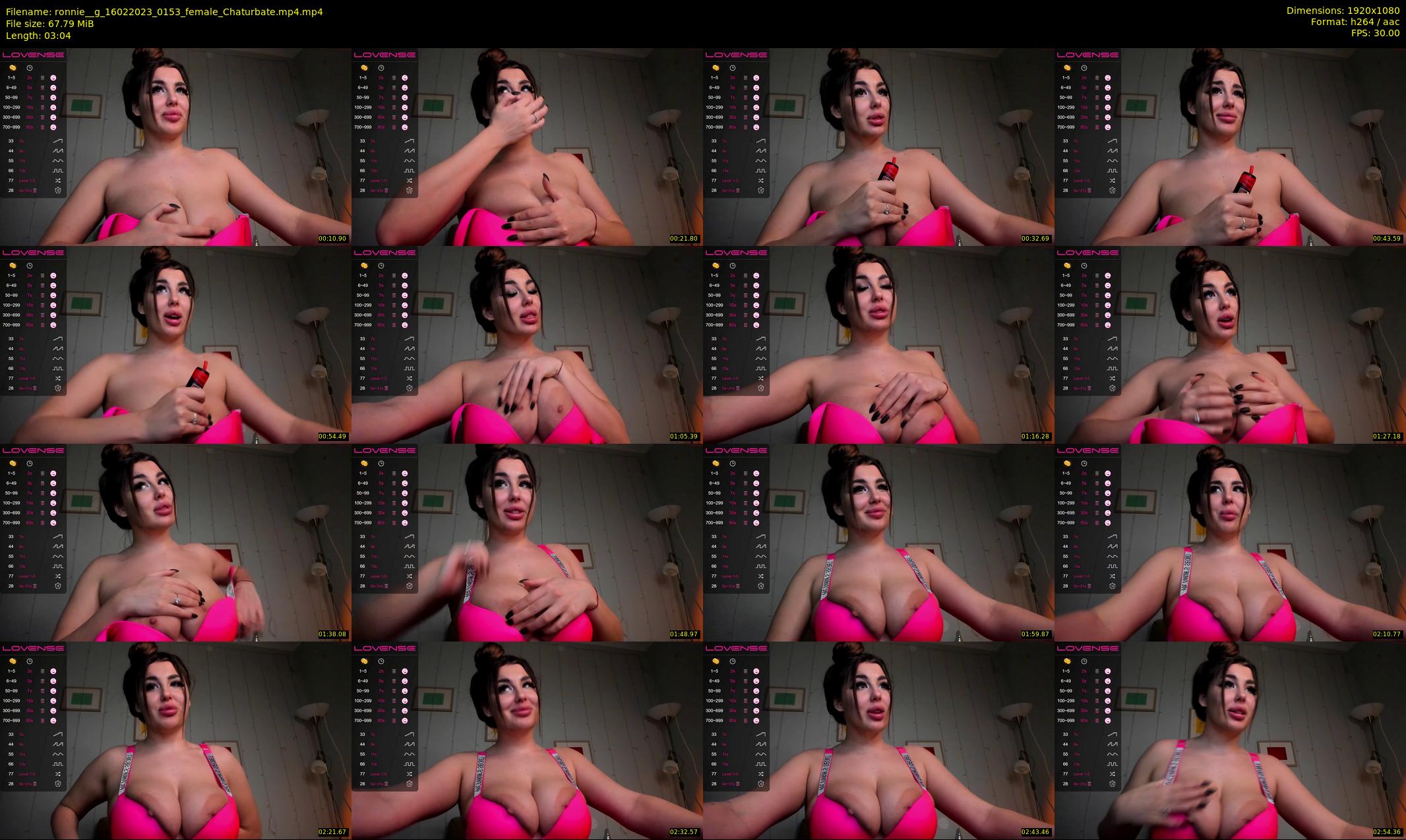 ronnie__g — 4 minute Chaturbate female cam show recording, 1080p, Feb 16, 2023