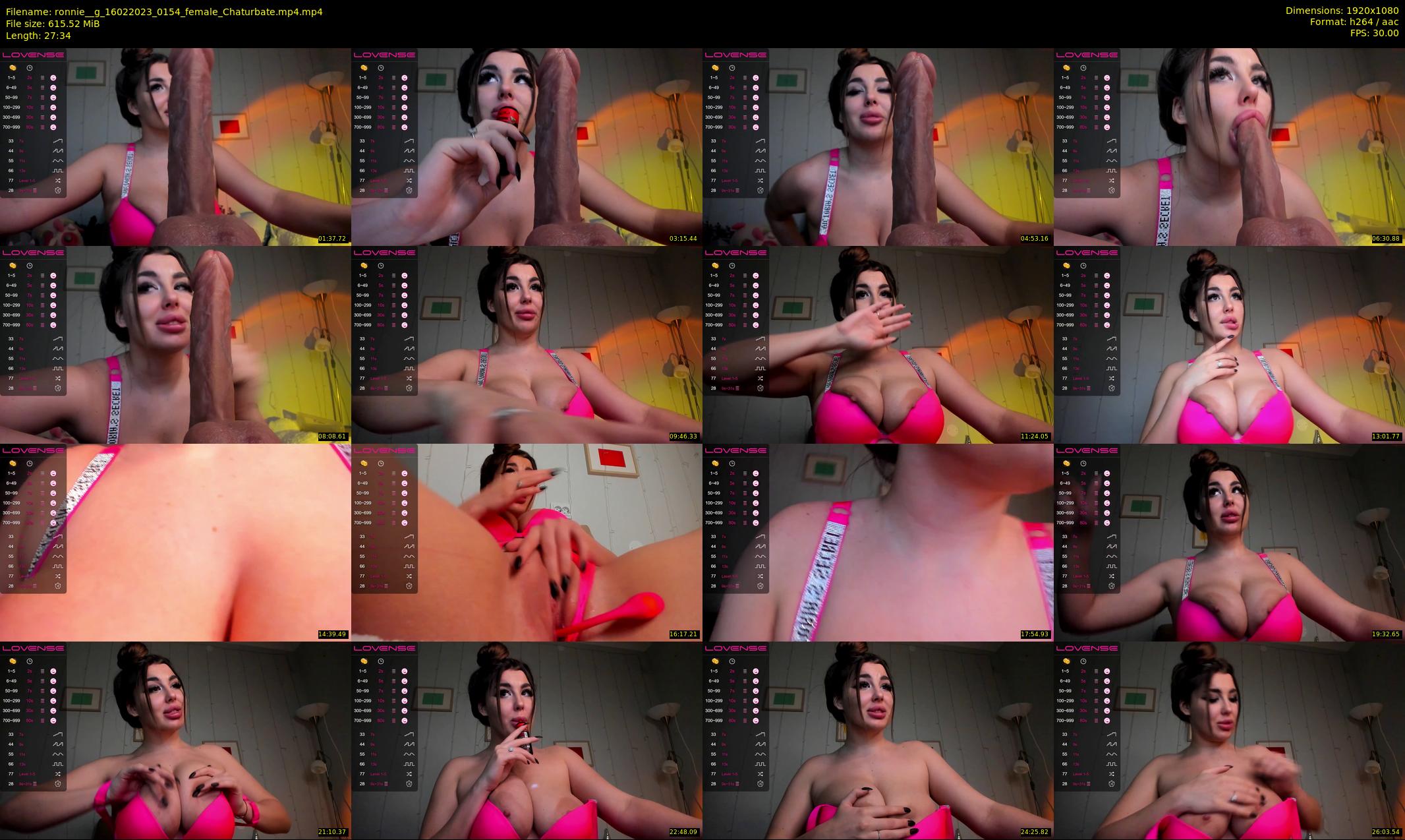 ronnie__g — 28 minute Chaturbate female cam show recording, 1080p, Feb 16, 2023