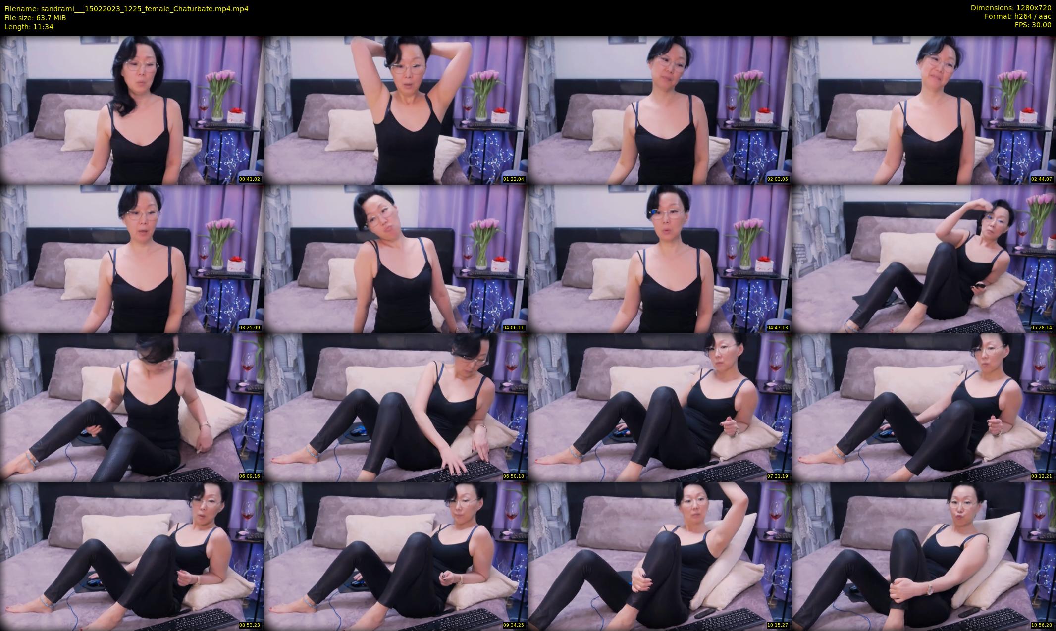 sandrami__ — 12 minute Chaturbate female cam show recording, 720p, Feb 15, 2023
