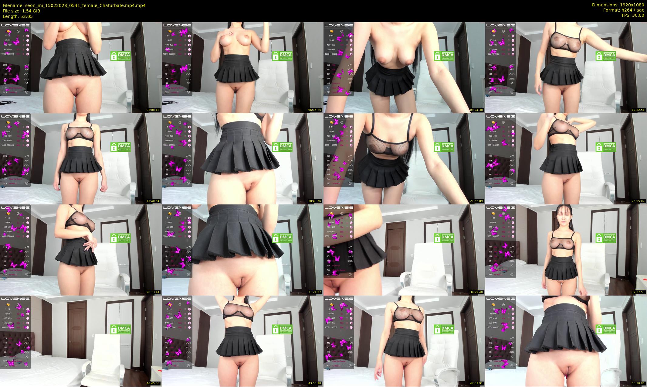 seon_mi — 54 minute Chaturbate female cam show recording, 1080p, Feb 15, 2023