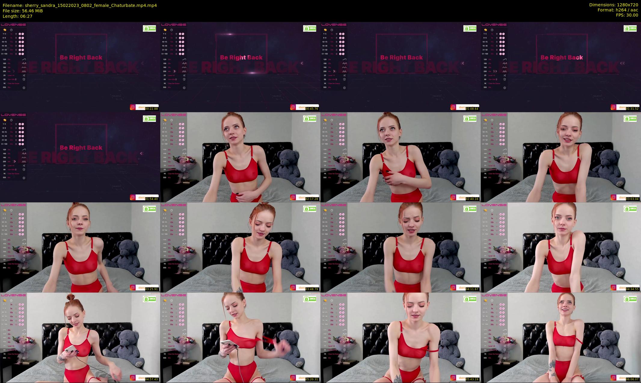 sherry_sandra — 7 minute Chaturbate female cam show recording, 720p, Feb 15, 2023